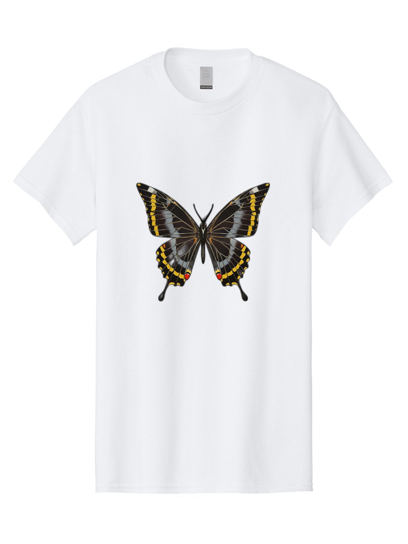 Butterfly-3 Men'S Graphic Tee, 100% Cotton, Comfortable Casual Summer Wear, Machine Washable, Vintage Camera, Old Camera, Antique Camera, Black Camera, Classic Photography, Photography Equipment, Nostalgic Device, Film Camera, Camera Art Bak156 15