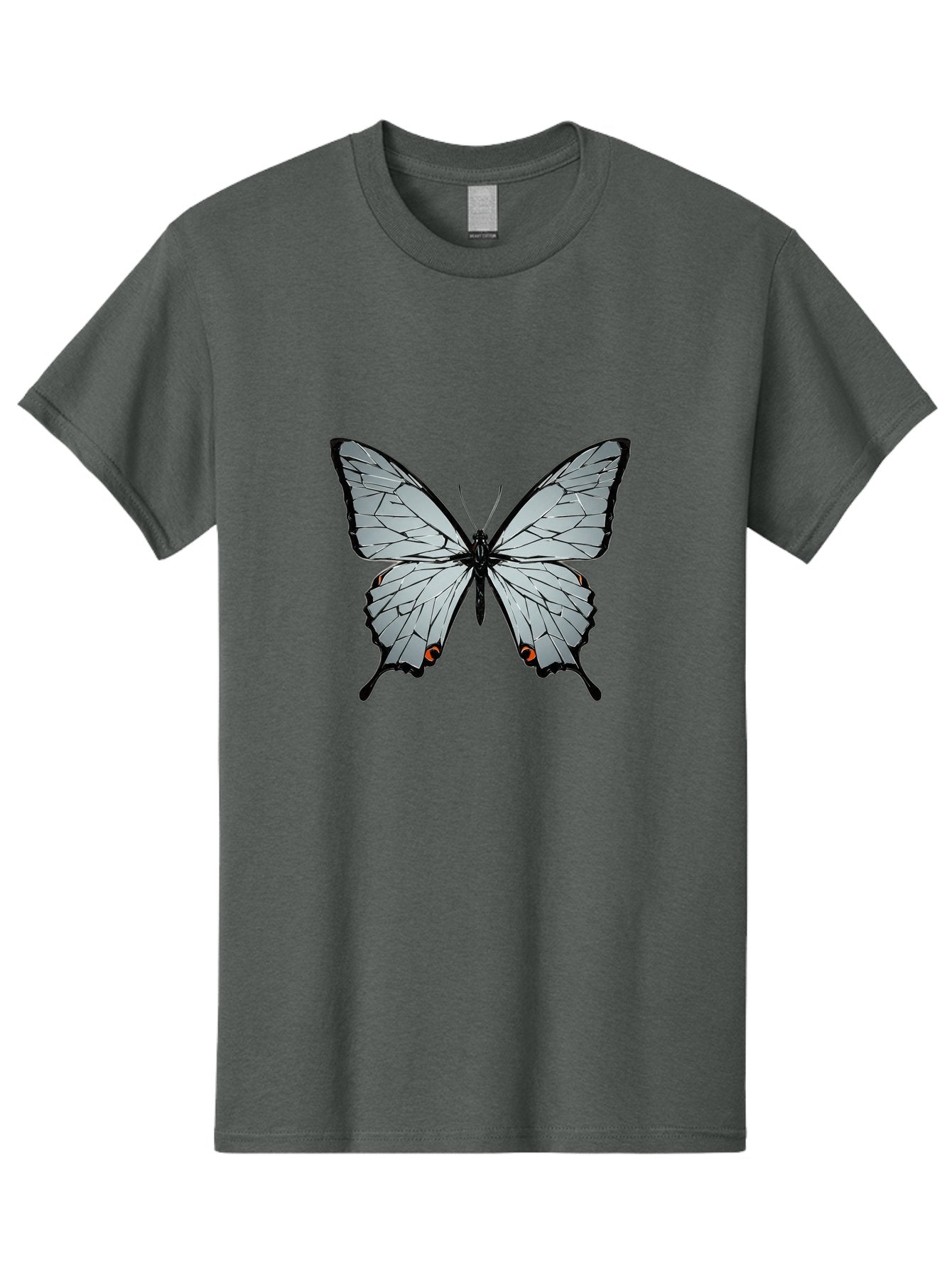Butterfly-4 Men'S Graphic Tee, 100% Cotton, Comfortable Casual Summer Wear, Machine Washable, Vintage Camera, Old Camera, Antique Camera, Black Camera, Classic Photography, Photography Equipment, Nostalgic Device, Film Camera, Camera Art Bak157 3