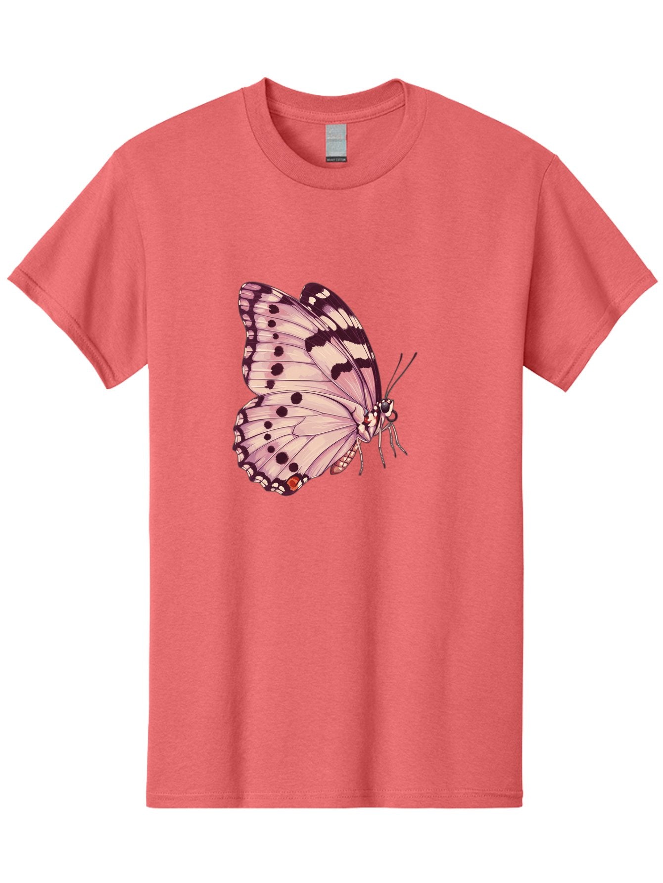 Butterfly Men'S Graphic Tee, 100% Cotton, Comfortable Casual Summer Wear, Machine Washable, Vintage Camera, Old Camera, Antique Camera, Black Camera, Classic Photography, Photography Equipment, Nostalgic Device, Film Camera, Camera Art Bak165