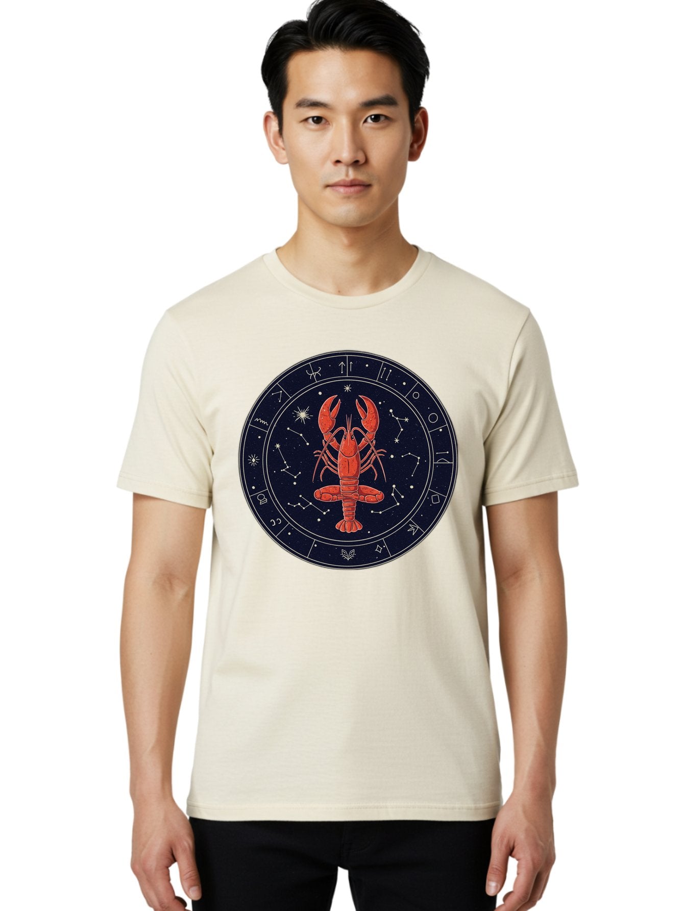 Cancer-Zodiac-Sign Men'S Graphic Tee, 100% Cotton, Comfortable Casual Summer Wear, Machine Washable, Vintage Camera, Old Camera, Antique Camera, Black Camera, Classic Photography, Photography Equipment, Nostalgic Device, Film Camera, Bak175 20