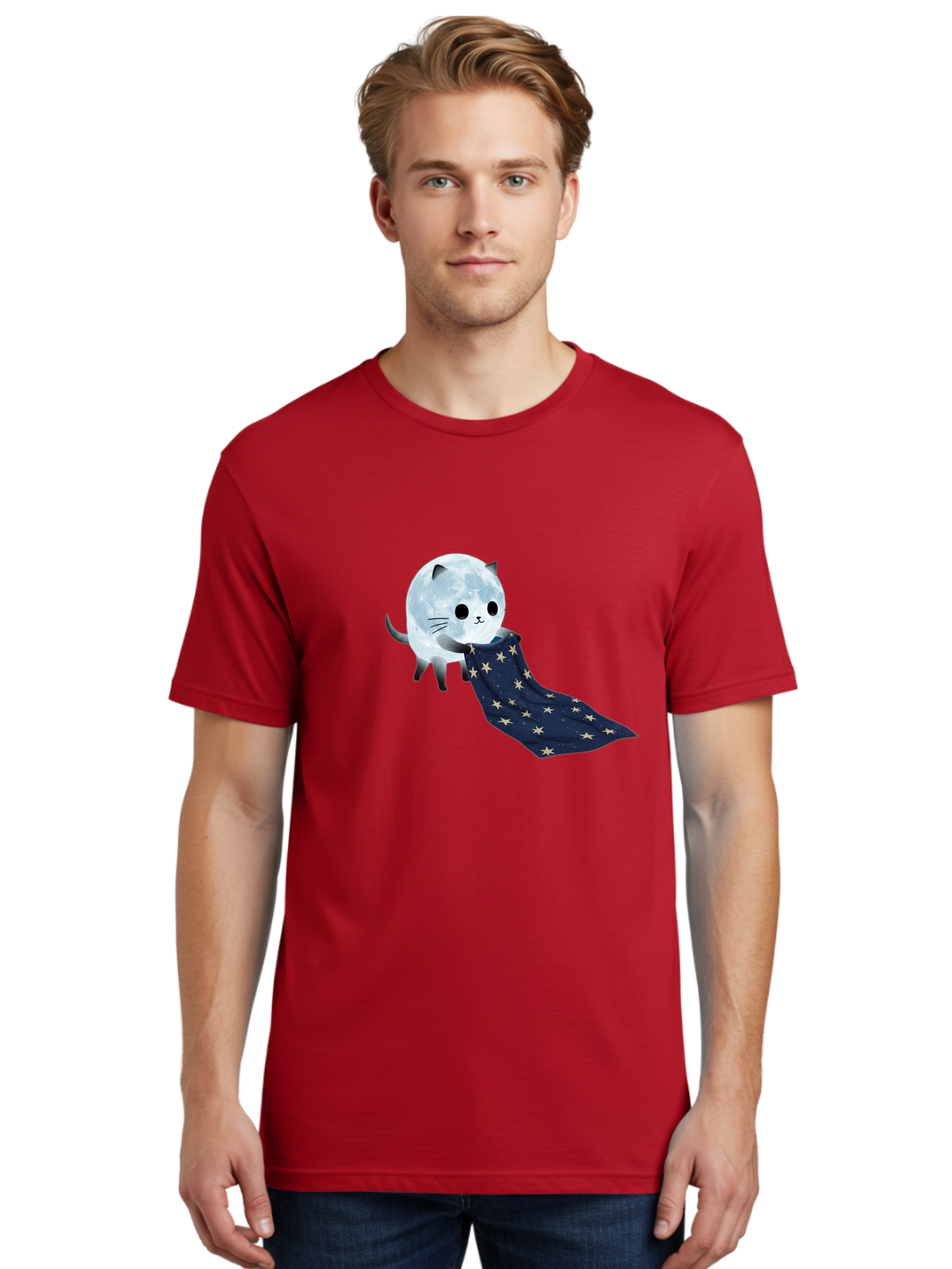Cat-And-Moon Men'S Graphic Tee, 100% Cotton, Comfortable Casual Summer Wear, Machine Washable, Vintage Camera, Old Camera, Antique Camera, Black Camera, Classic Photography, Photography Equipment, Nostalgic Device, Film Camera, Camera Art Bak183 24