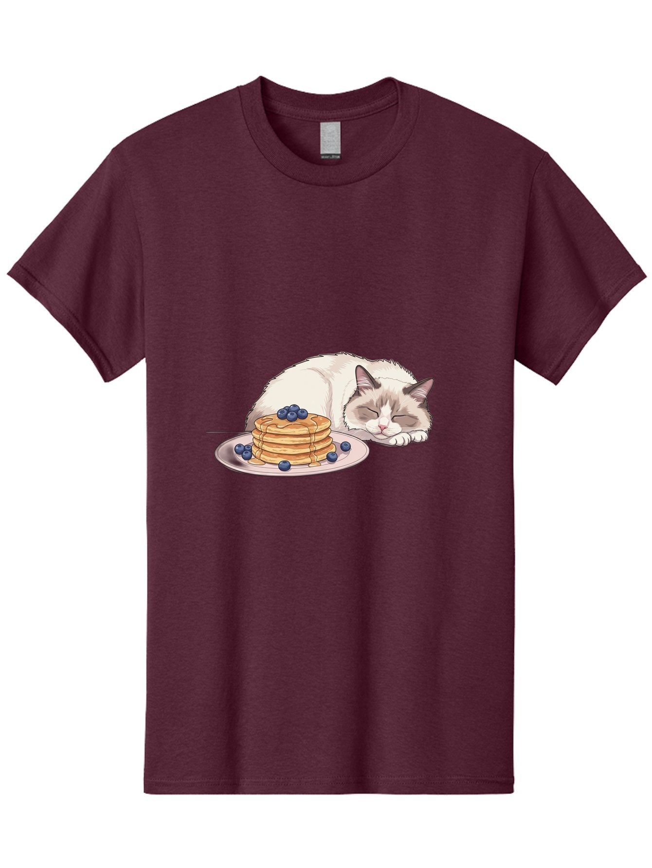 Cat-And-Pancakes-2 Men'S Graphic Tee, 100% Cotton, Comfortable Casual Summer Wear, Machine Washable, Vintage Camera, Old Camera, Antique Camera, Black Camera, Classic Photography, Photography Equipment, Nostalgic Device, Film Camera, Bak185 15