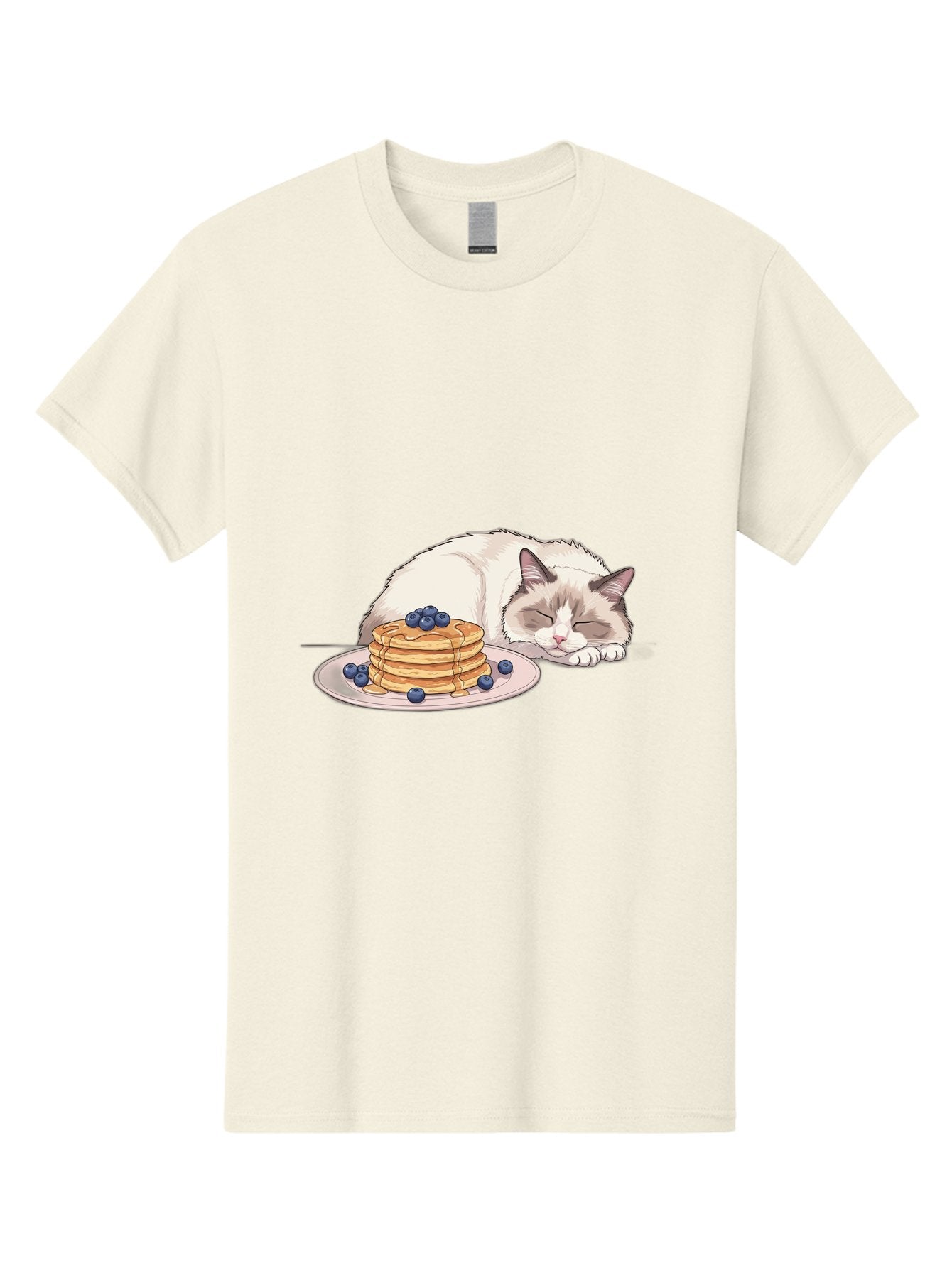 Cat-And-Pancakes-2 Men'S Graphic Tee, 100% Cotton, Comfortable Casual Summer Wear, Machine Washable, Vintage Camera, Old Camera, Antique Camera, Black Camera, Classic Photography, Photography Equipment, Nostalgic Device, Film Camera, Bak185 13