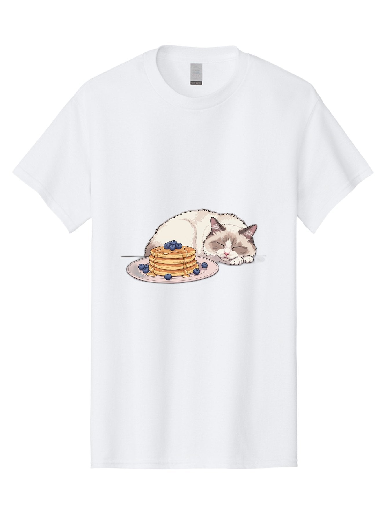 Cat-And-Pancakes-2 Men'S Graphic Tee, 100% Cotton, Comfortable Casual Summer Wear, Machine Washable, Vintage Camera, Old Camera, Antique Camera, Black Camera, Classic Photography, Photography Equipment, Nostalgic Device, Film Camera, Bak185 10