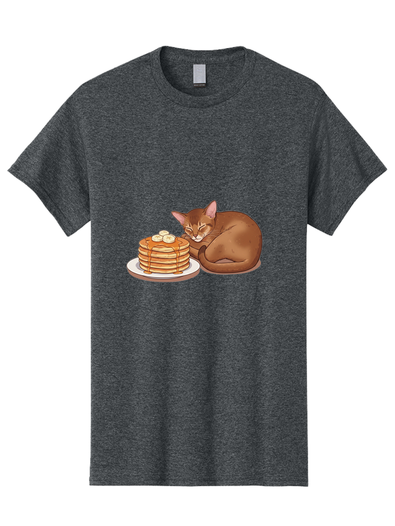 Cat-And-Pancakes-3 Men'S Graphic Tee, 100% Cotton, Comfortable Casual Summer Wear, Machine Washable, Vintage Camera, Old Camera, Antique Camera, Black Camera, Classic Photography, Photography Equipment, Nostalgic Device, Film Camera, Bak186 5