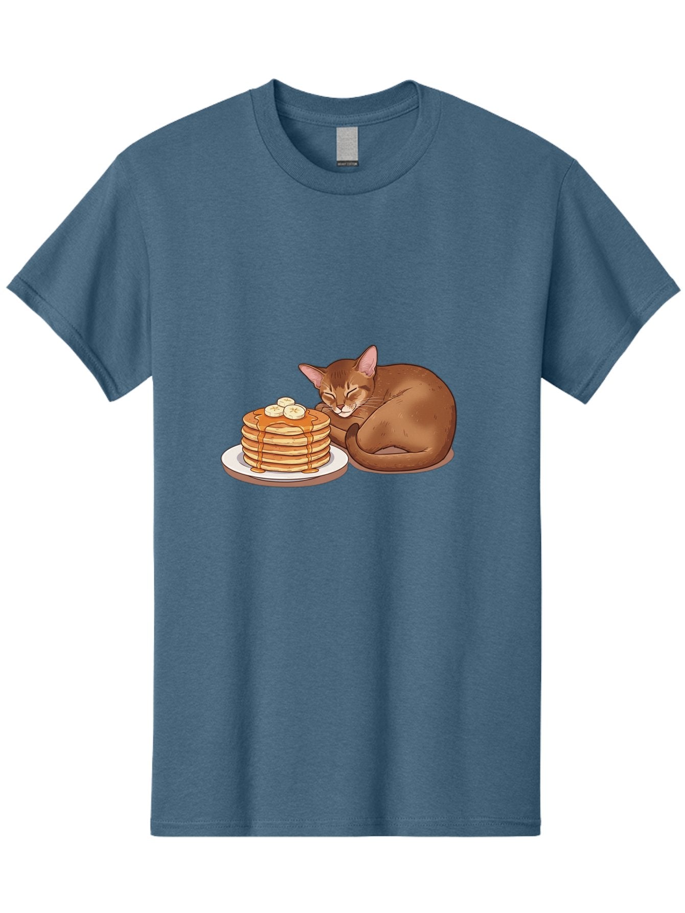 Cat-And-Pancakes-3 Men'S Graphic Tee, 100% Cotton, Comfortable Casual Summer Wear, Machine Washable, Vintage Camera, Old Camera, Antique Camera, Black Camera, Classic Photography, Photography Equipment, Nostalgic Device, Film Camera, Bak186 10