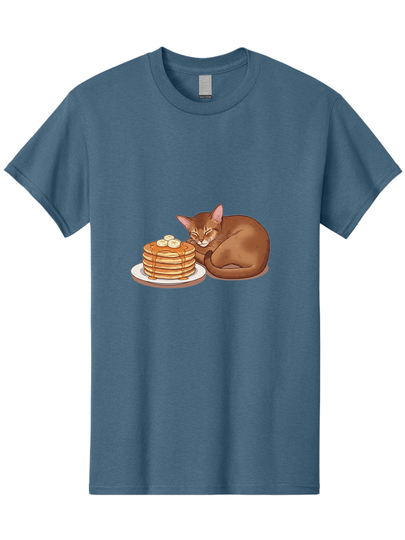 Cat-And-Pancakes-3 Men'S Graphic Tee, 100% Cotton, Comfortable Casual Summer Wear, Machine Washable, Vintage Camera, Old Camera, Antique Camera, Black Camera, Classic Photography, Photography Equipment, Nostalgic Device, Film Camera, Bak186 14