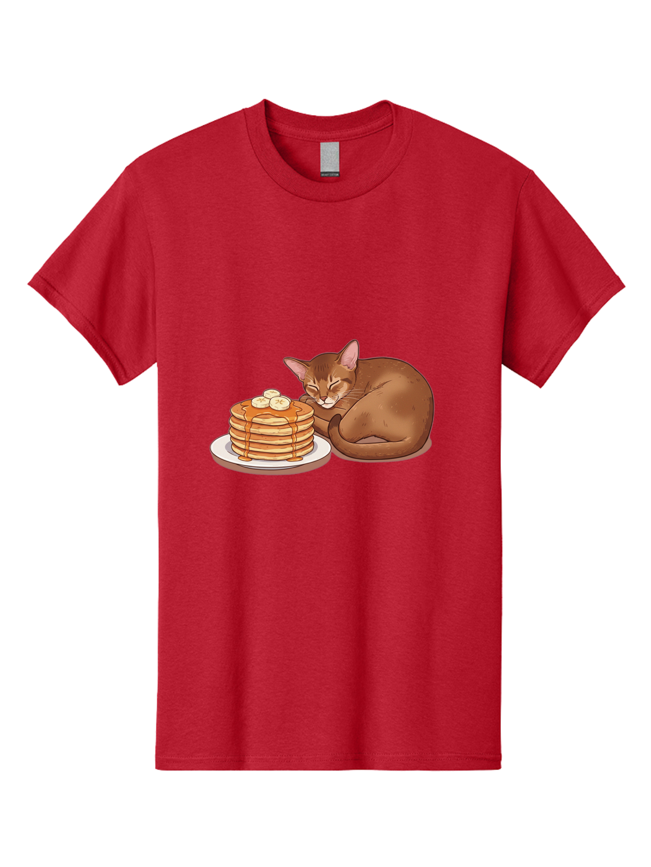 Cat-And-Pancakes-3 Men'S Graphic Tee, 100% Cotton, Comfortable Casual Summer Wear, Machine Washable, Vintage Camera, Old Camera, Antique Camera, Black Camera, Classic Photography, Photography Equipment, Nostalgic Device, Film Camera, Bak186 10