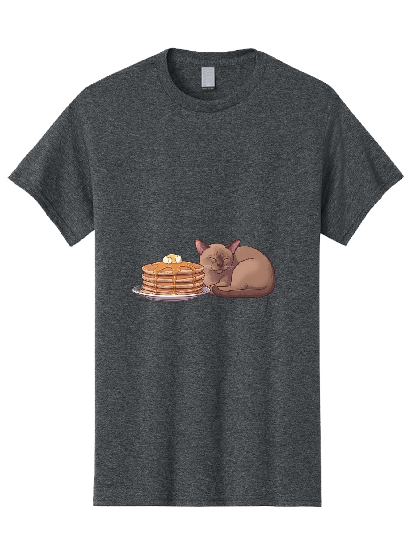 Cat-And-Pancakes-4 Men'S Graphic Tee, 100% Cotton, Comfortable Casual Summer Wear, Machine Washable, Vintage Camera, Old Camera, Antique Camera, Black Camera, Classic Photography, Photography Equipment, Nostalgic Device, Film Camera, Bak187 6