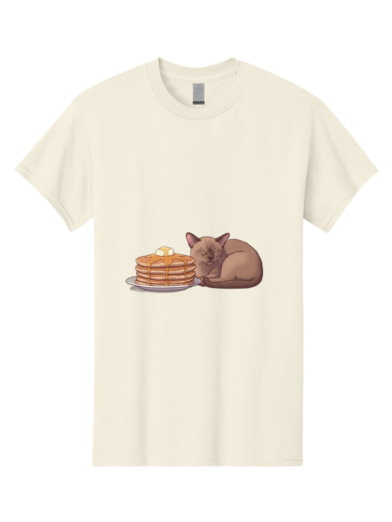 Cat-And-Pancakes-4 Men'S Graphic Tee, 100% Cotton, Comfortable Casual Summer Wear, Machine Washable, Vintage Camera, Old Camera, Antique Camera, Black Camera, Classic Photography, Photography Equipment, Nostalgic Device, Film Camera, Bak187 10
