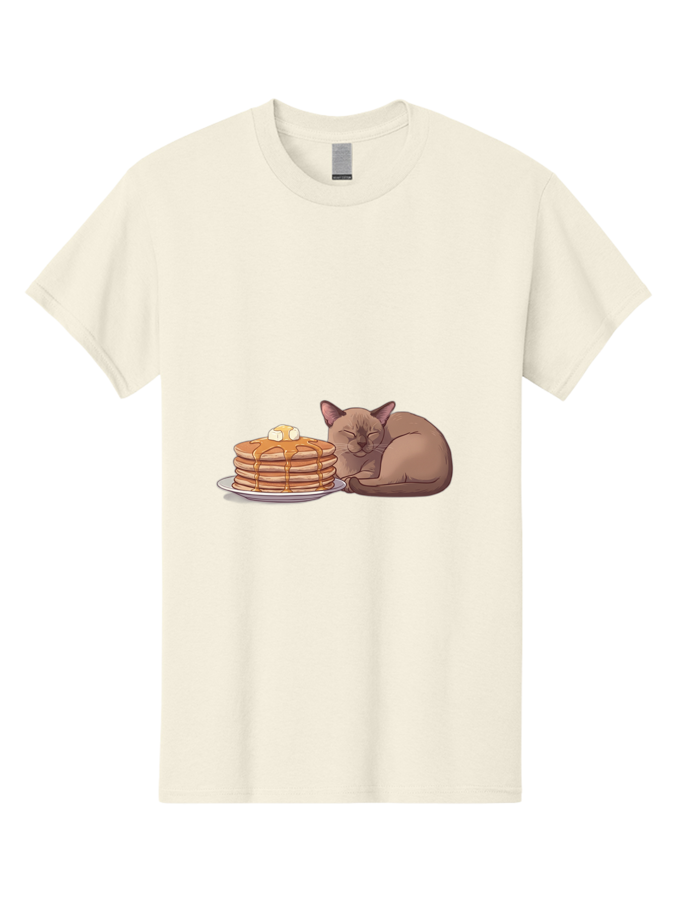 Cat-And-Pancakes-4 Men'S Graphic Tee, 100% Cotton, Comfortable Casual Summer Wear, Machine Washable, Vintage Camera, Old Camera, Antique Camera, Black Camera, Classic Photography, Photography Equipment, Nostalgic Device, Film Camera, Bak187 14