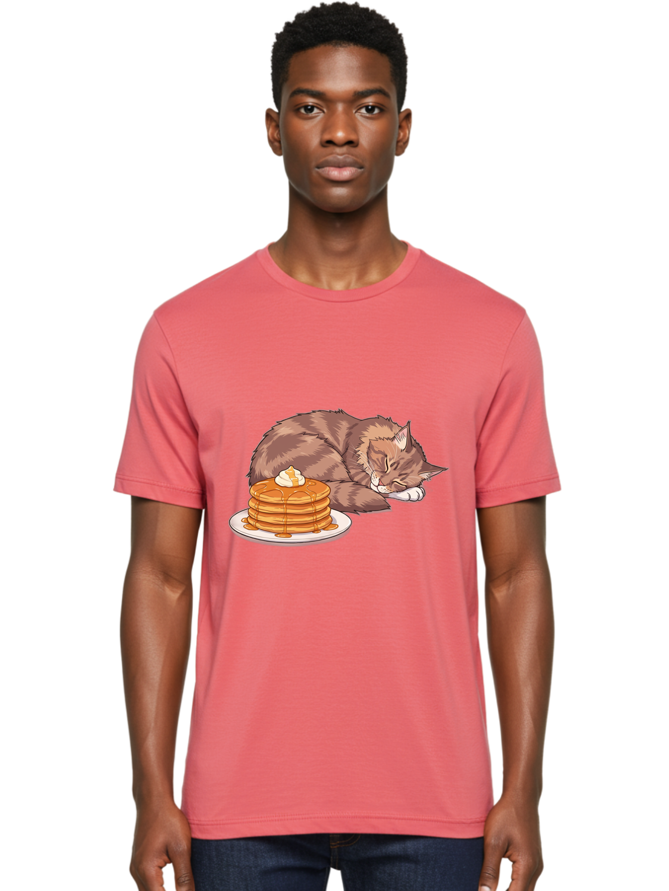 Cat-And-Pancakes Men'S Graphic Tee, 100% Cotton, Comfortable Casual Summer Wear, Machine Washable, Vintage Camera, Old Camera, Antique Camera, Black Camera, Classic Photography, Photography Equipment, Nostalgic Device, Film Camera, Camera Art Bak188 23