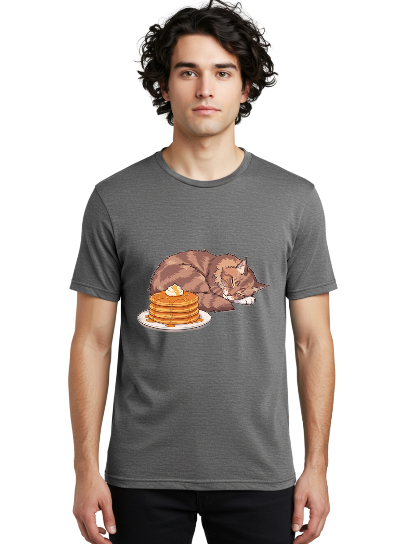Cat-And-Pancakes Men'S Graphic Tee, 100% Cotton, Comfortable Casual Summer Wear, Machine Washable, Vintage Camera, Old Camera, Antique Camera, Black Camera, Classic Photography, Photography Equipment, Nostalgic Device, Film Camera, Camera Art Bak188 28