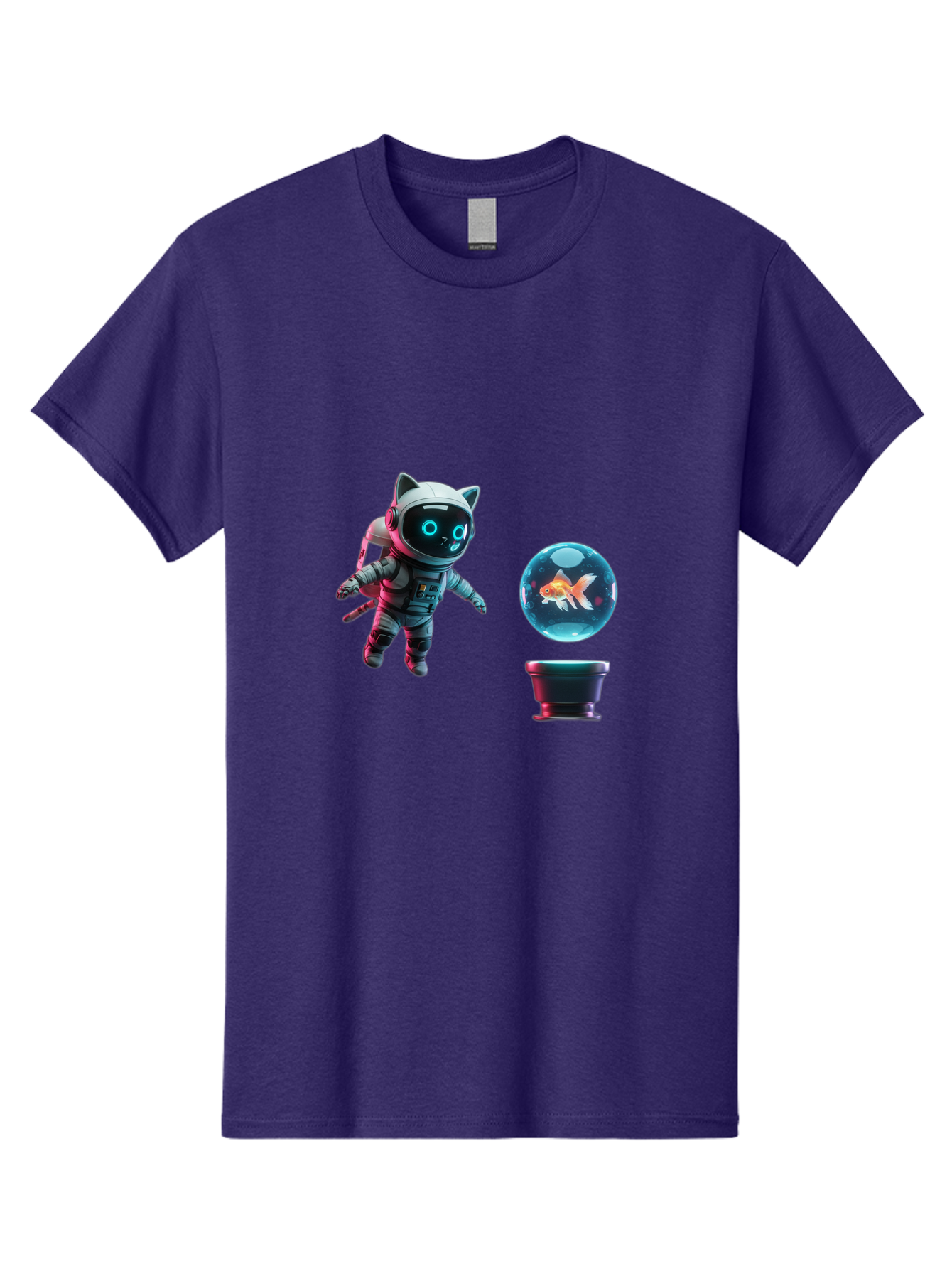 Cat-Astronaut-1 Men'S Graphic Tee, 100% Cotton, Comfortable Casual Summer Wear, Machine Washable, Vintage Camera, Old Camera, Antique Camera, Black Camera, Classic Photography, Photography Equipment, Nostalgic Device, Film Camera, Camera Art Bak189