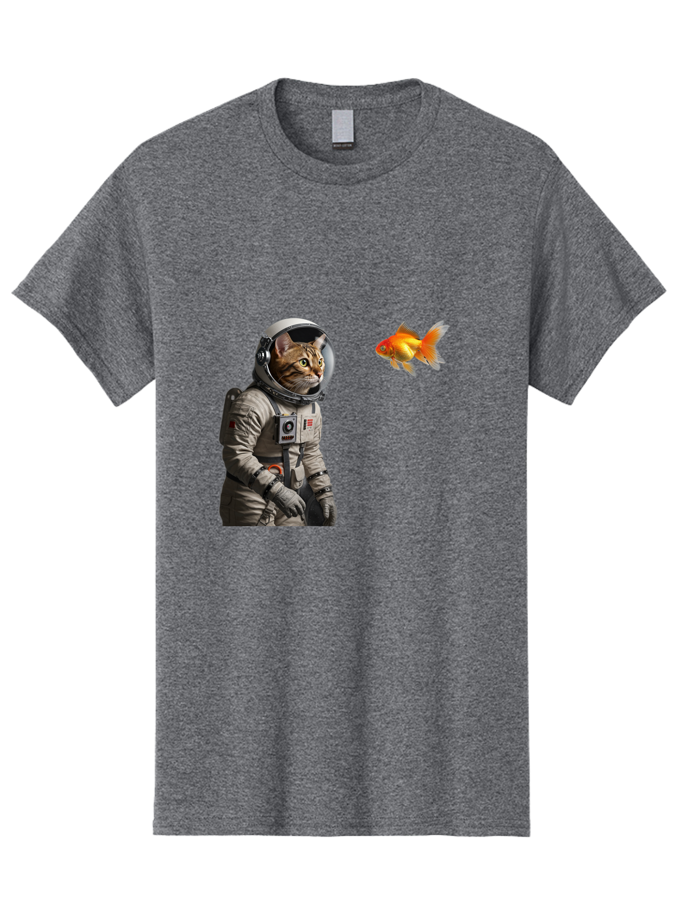 Cat-Astronaut-2 Men'S Graphic Tee, 100% Cotton, Comfortable Casual Summer Wear, Machine Washable, Vintage Camera, Old Camera, Antique Camera, Black Camera, Classic Photography, Photography Equipment, Nostalgic Device, Film Camera, Camera Art Bak190 4