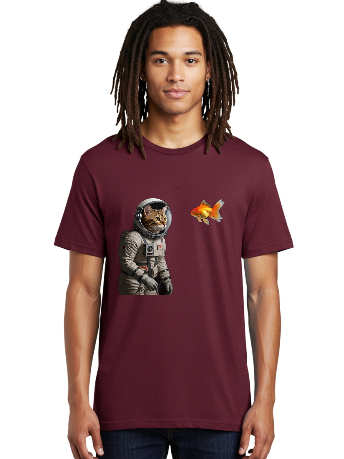 Cat-Astronaut-2 Men'S Graphic Tee, 100% Cotton, Comfortable Casual Summer Wear, Machine Washable, Vintage Camera, Old Camera, Antique Camera, Black Camera, Classic Photography, Photography Equipment, Nostalgic Device, Film Camera, Camera Art Bak190 23