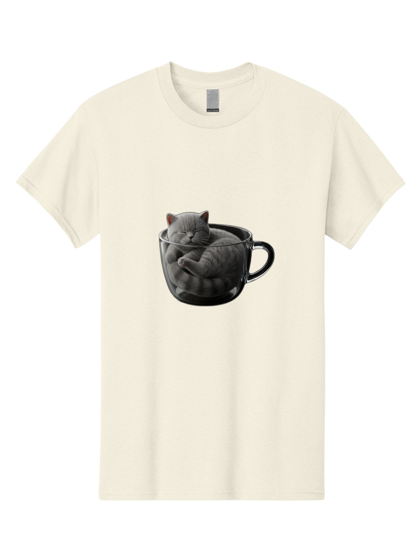 Cat-In-Coffee-Cup-1 Men'S Graphic Tee, 100% Cotton, Comfortable Casual Summer Wear, Machine Washable, Vintage Camera, Old Camera, Antique Camera, Black Camera, Classic Photography, Photography Equipment, Nostalgic Device, Film Camera, Bak193 11