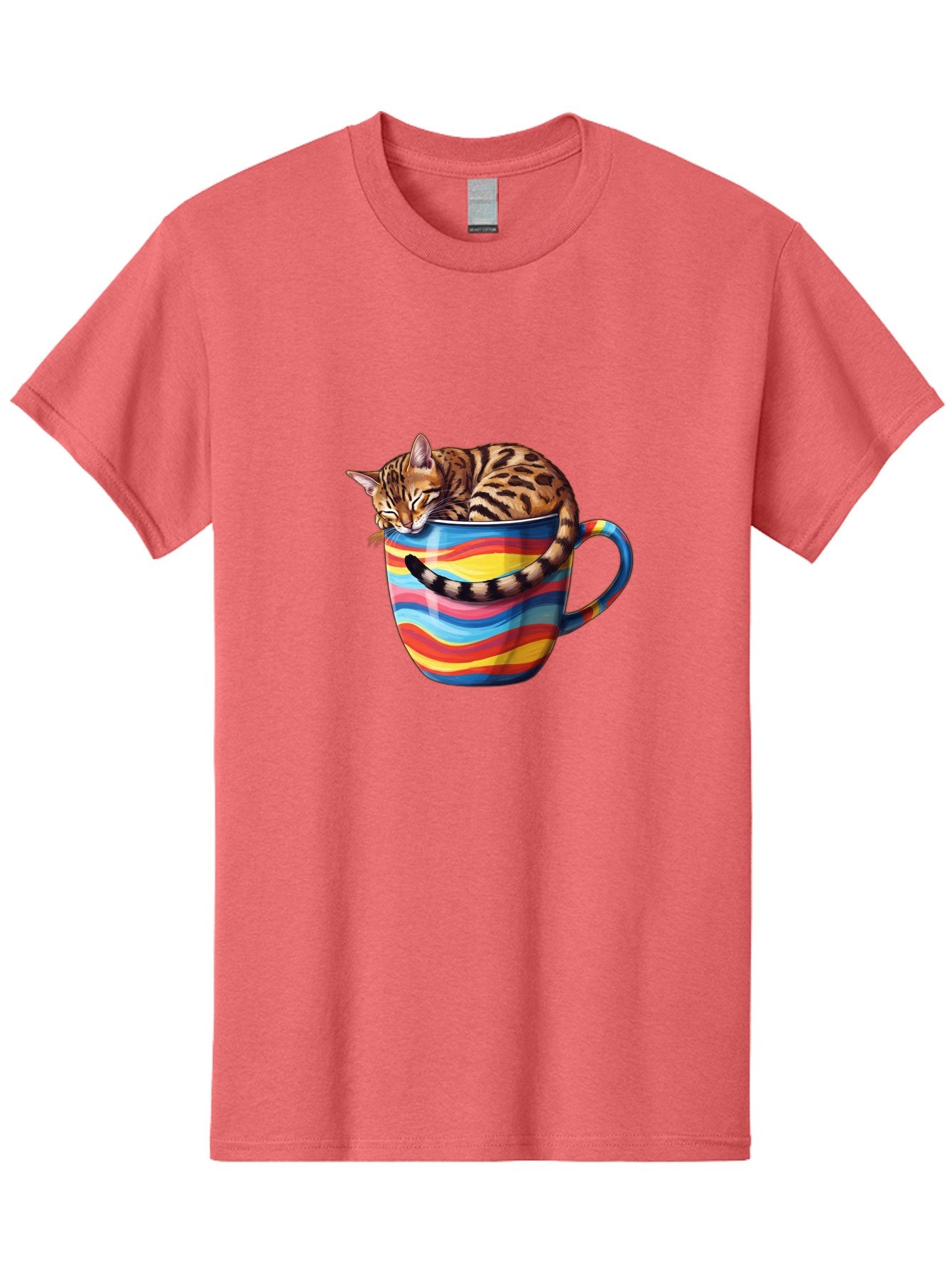 Cat-In-Coffee-Cup-2 Men'S Graphic Tee, 100% Cotton, Comfortable Casual Summer Wear, Machine Washable, Vintage Camera, Old Camera, Antique Camera, Black Camera, Classic Photography, Photography Equipment, Nostalgic Device, Film Camera, Bak194 14
