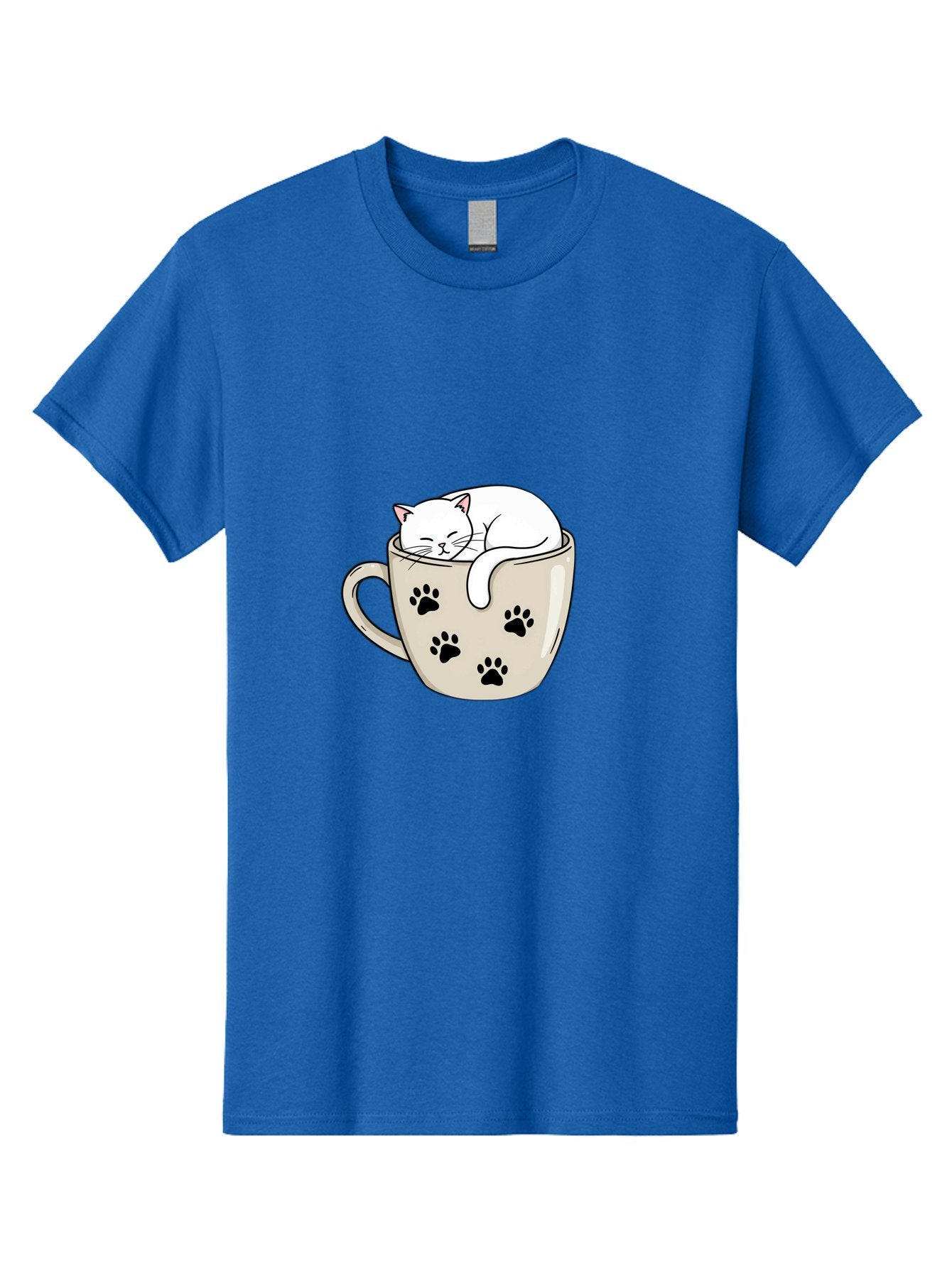 Cat-In-Coffee-Cup Men'S Graphic Tee, 100% Cotton, Comfortable Casual Summer Wear, Machine Washable, Vintage Camera, Old Camera, Antique Camera, Black Camera, Classic Photography, Photography Equipment, Nostalgic Device, Film Camera, Camera Art Bak196