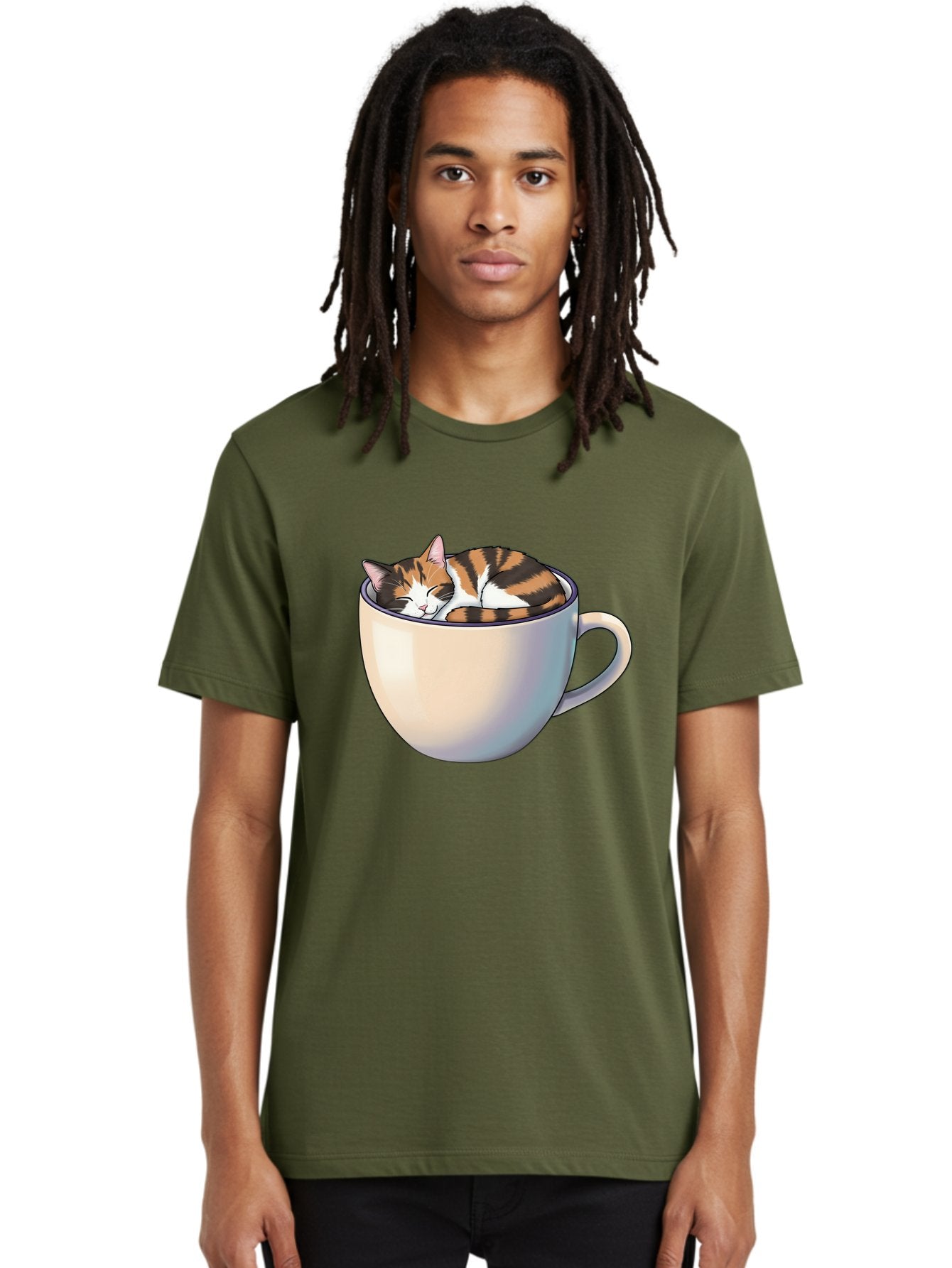 Cat-In-Cup Men'S Graphic Tee, 100% Cotton, Comfortable Casual Summer Wear, Machine Washable, Vintage Camera, Old Camera, Antique Camera, Black Camera, Classic Photography, Photography Equipment, Nostalgic Device, Film Camera, Camera Art Bak197 18