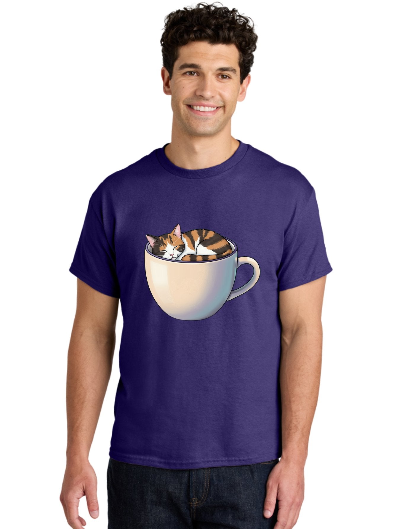 Cat-In-Cup Men'S Graphic Tee, 100% Cotton, Comfortable Casual Summer Wear, Machine Washable, Vintage Camera, Old Camera, Antique Camera, Black Camera, Classic Photography, Photography Equipment, Nostalgic Device, Film Camera, Camera Art Bak197 23