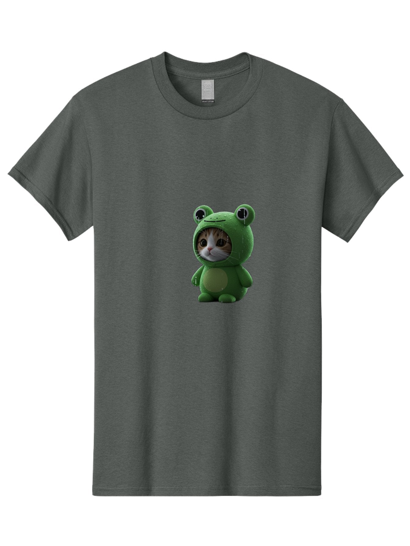 Cat-In-Frog-Costume-2 Men'S Graphic Tee, 100% Cotton, Comfortable Casual Summer Wear, Machine Washable, Vintage Camera, Old Camera, Antique Camera, Black Camera, Classic Photography, Photography Equipment, Nostalgic Device, Film Camera, Bak199 10