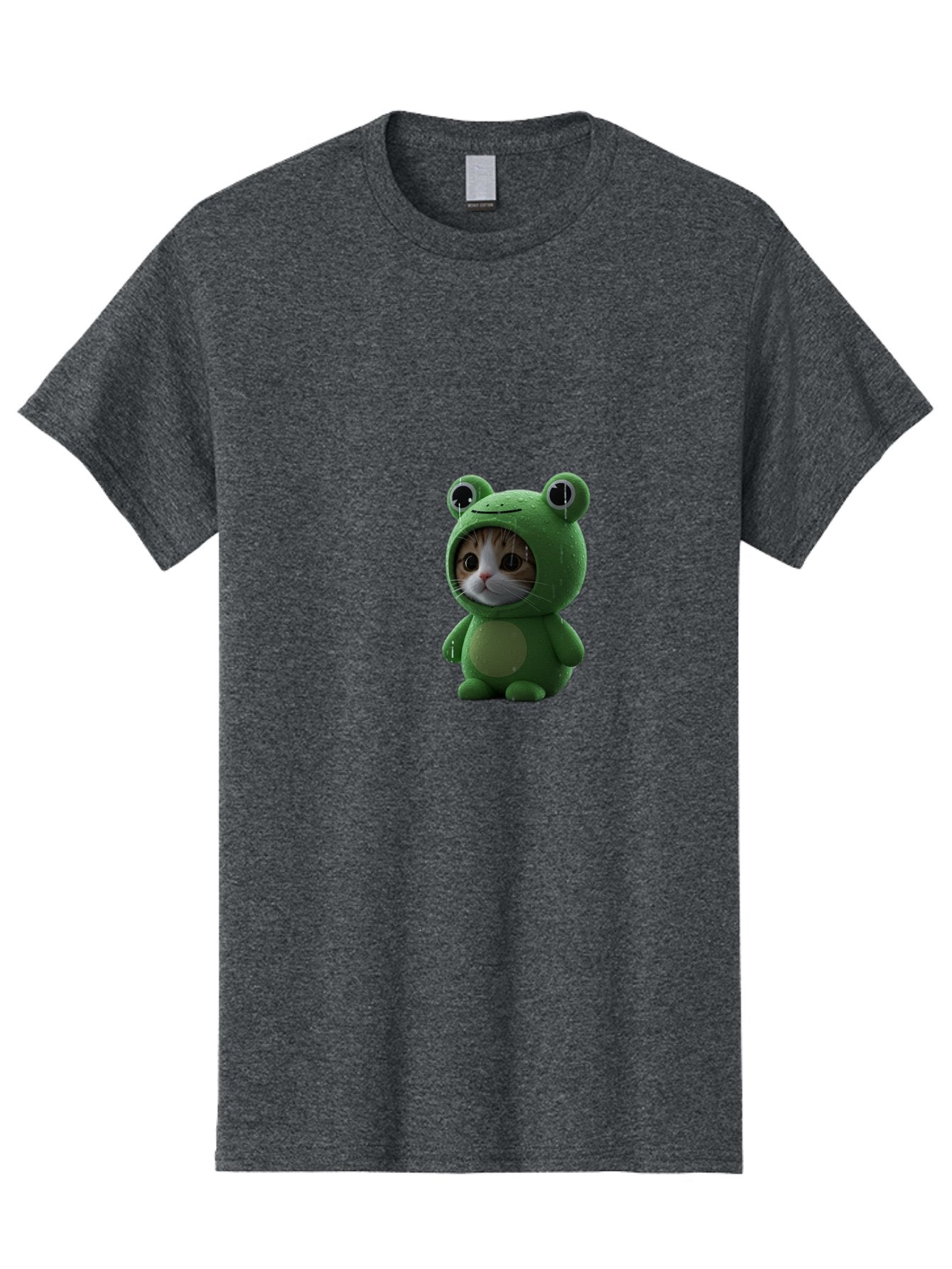 Cat-In-Frog-Costume-2 Men'S Graphic Tee, 100% Cotton, Comfortable Casual Summer Wear, Machine Washable, Vintage Camera, Old Camera, Antique Camera, Black Camera, Classic Photography, Photography Equipment, Nostalgic Device, Film Camera, Bak199 3
