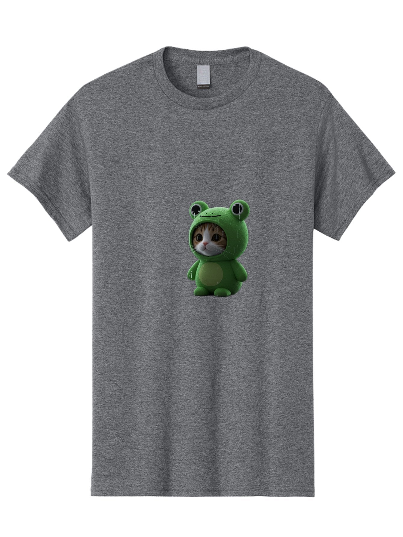 Cat-In-Frog-Costume-2 Men'S Graphic Tee, 100% Cotton, Comfortable Casual Summer Wear, Machine Washable, Vintage Camera, Old Camera, Antique Camera, Black Camera, Classic Photography, Photography Equipment, Nostalgic Device, Film Camera, Bak199 4