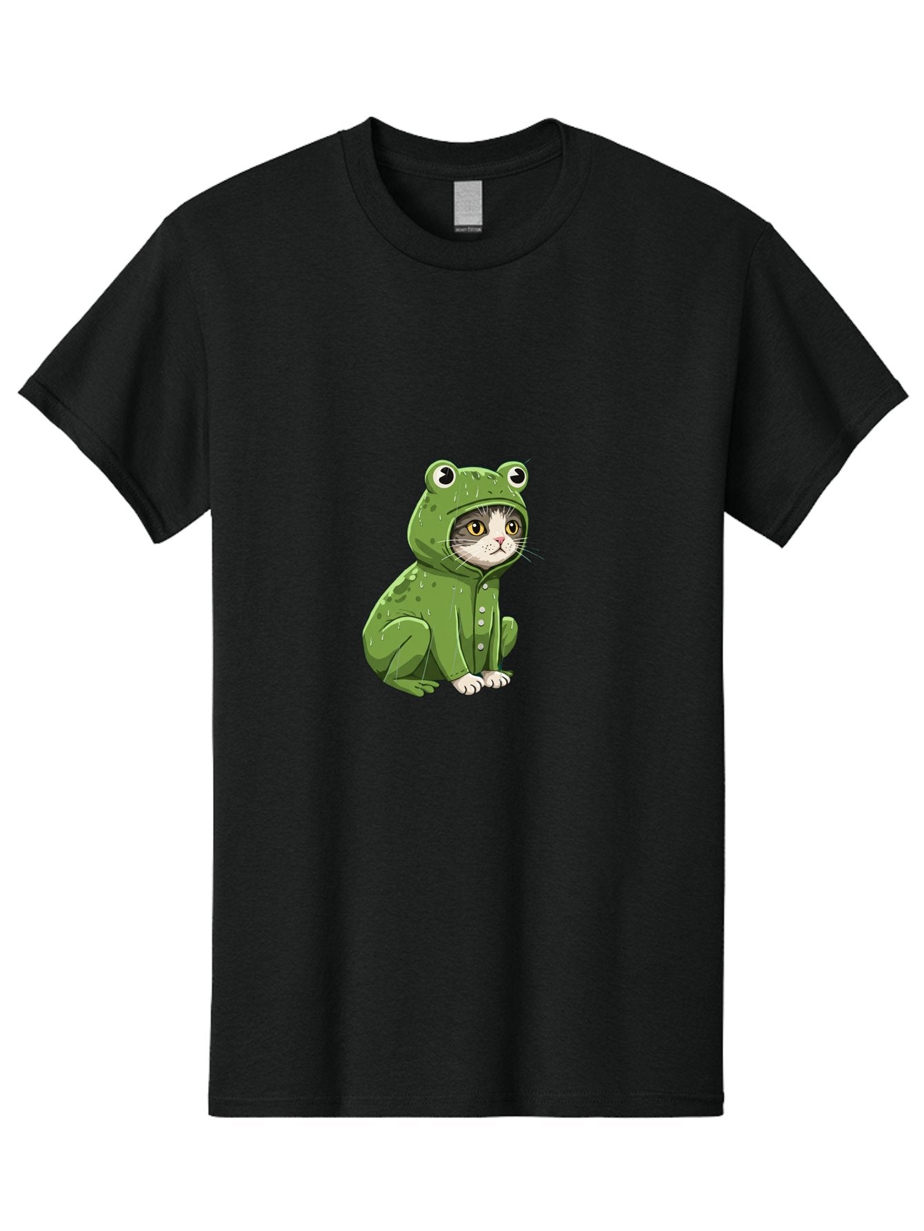 Cat-In-Frog-Costume-3 Men'S Graphic Tee, 100% Cotton, Comfortable Casual Summer Wear, Machine Washable, Vintage Camera, Old Camera, Antique Camera, Black Camera, Classic Photography, Photography Equipment, Nostalgic Device, Film Camera, Bak200 10