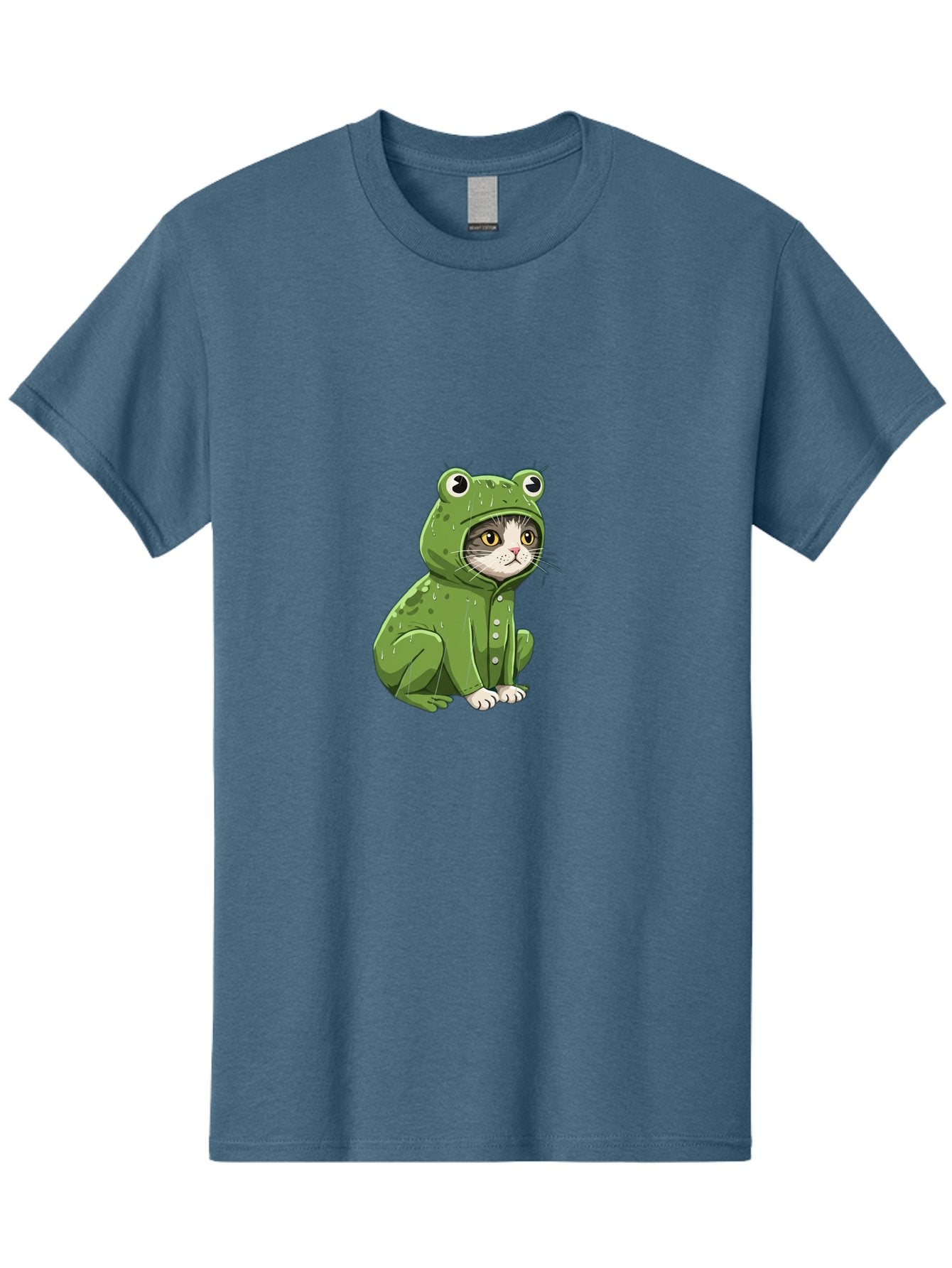 Cat-In-Frog-Costume-3 Men'S Graphic Tee, 100% Cotton, Comfortable Casual Summer Wear, Machine Washable, Vintage Camera, Old Camera, Antique Camera, Black Camera, Classic Photography, Photography Equipment, Nostalgic Device, Film Camera, Bak200 7