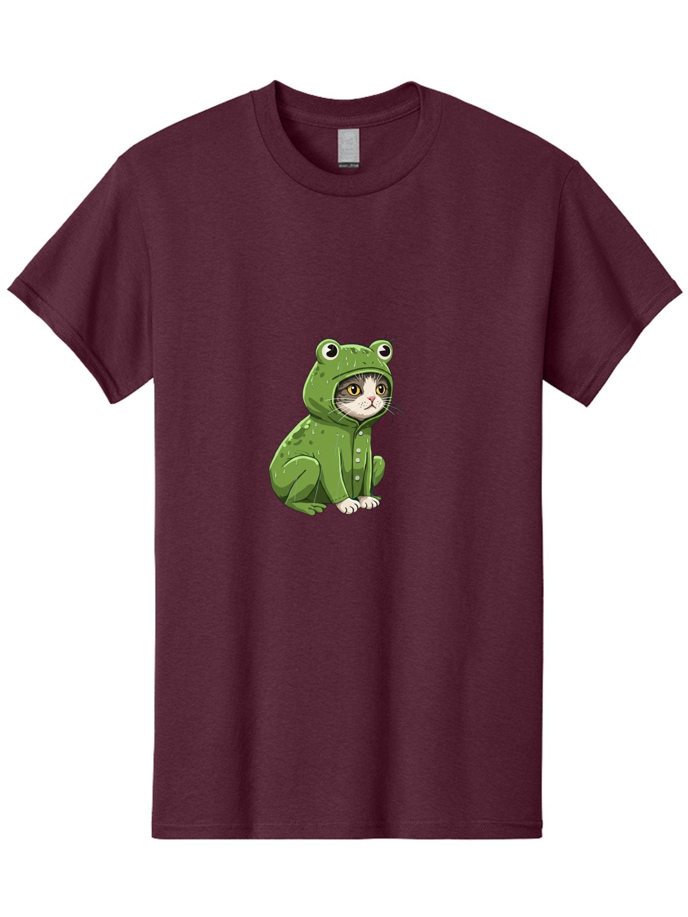 Cat-In-Frog-Costume-3 Men'S Graphic Tee, 100% Cotton, Comfortable Casual Summer Wear, Machine Washable, Vintage Camera, Old Camera, Antique Camera, Black Camera, Classic Photography, Photography Equipment, Nostalgic Device, Film Camera, Bak200 15