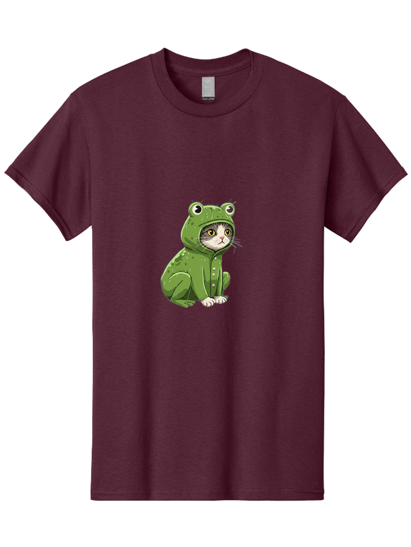 Cat-In-Frog-Costume-3 Men'S Graphic Tee, 100% Cotton, Comfortable Casual Summer Wear, Machine Washable, Vintage Camera, Old Camera, Antique Camera, Black Camera, Classic Photography, Photography Equipment, Nostalgic Device, Film Camera, Bak200