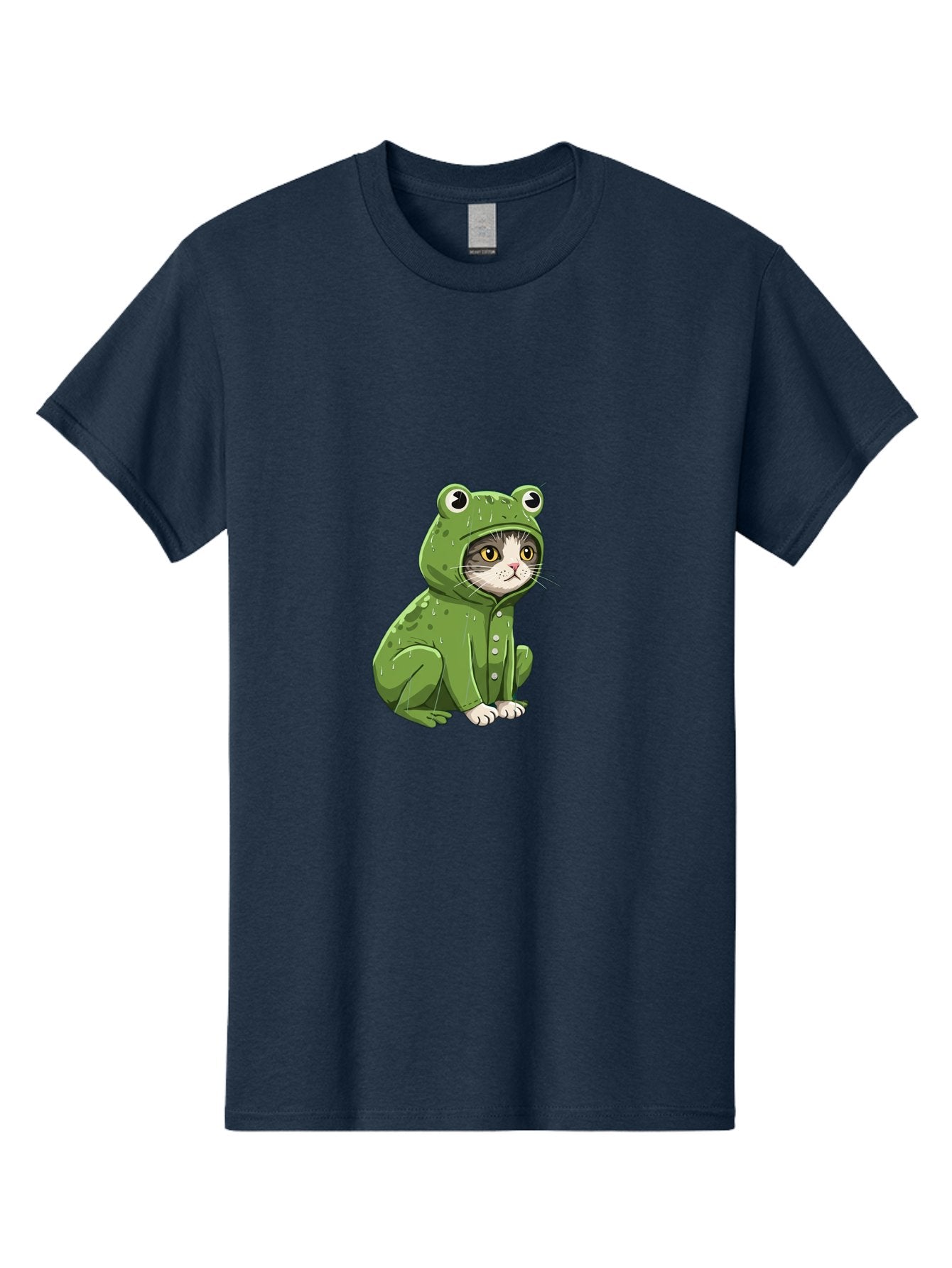 Cat-In-Frog-Costume-3 Men'S Graphic Tee, 100% Cotton, Comfortable Casual Summer Wear, Machine Washable, Vintage Camera, Old Camera, Antique Camera, Black Camera, Classic Photography, Photography Equipment, Nostalgic Device, Film Camera, Bak200 11