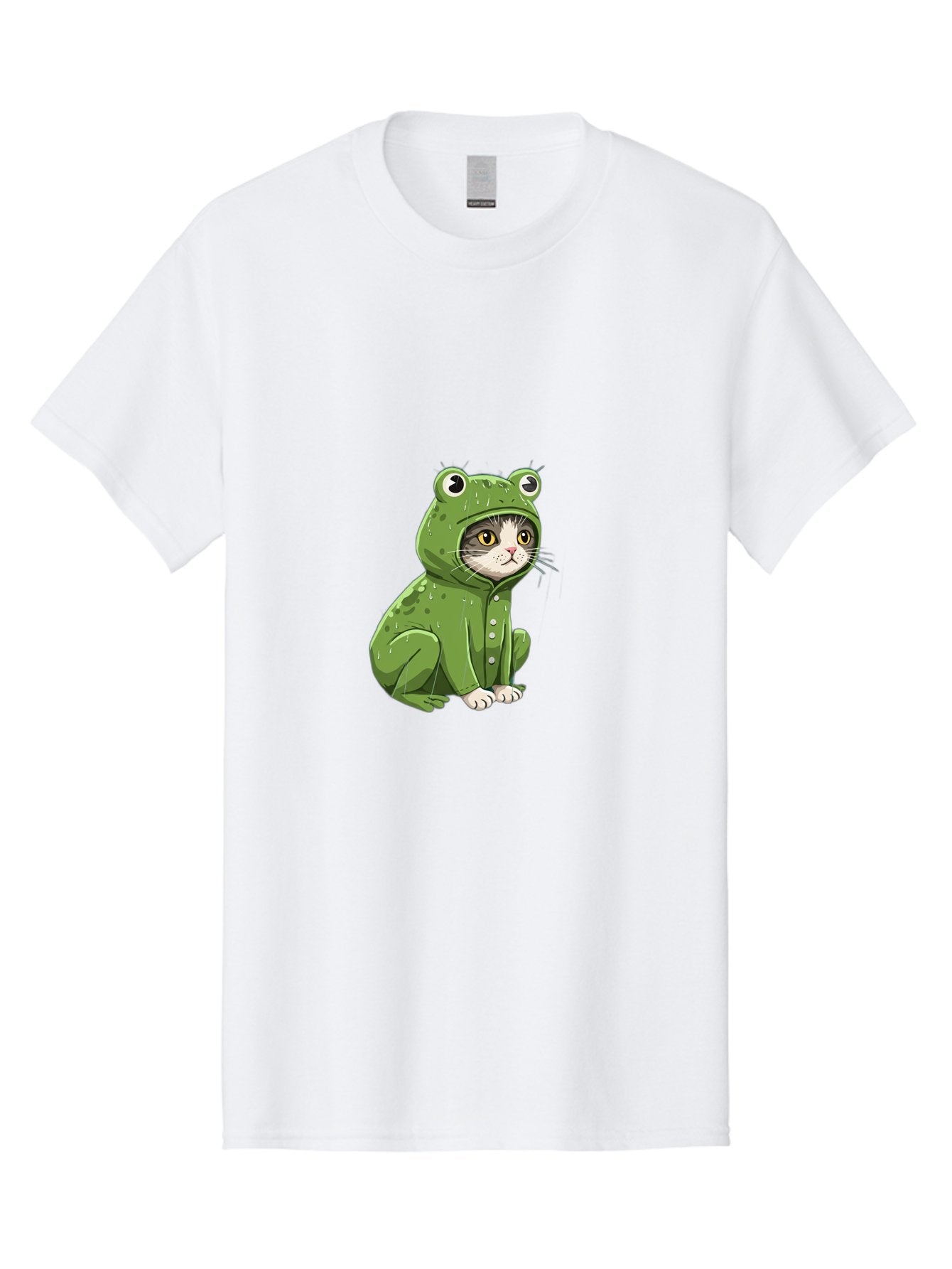 Cat-In-Frog-Costume-3 Men'S Graphic Tee, 100% Cotton, Comfortable Casual Summer Wear, Machine Washable, Vintage Camera, Old Camera, Antique Camera, Black Camera, Classic Photography, Photography Equipment, Nostalgic Device, Film Camera, Bak200 8