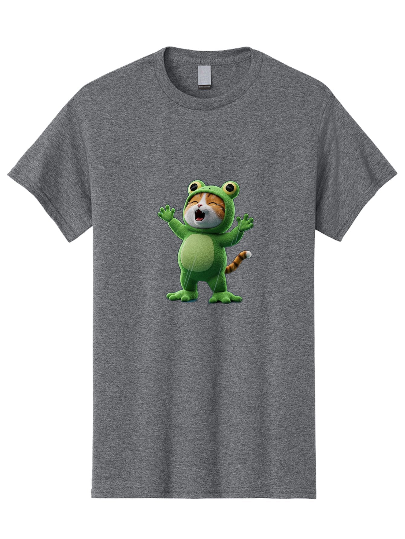 Cat-In-Frog-Costume-4 Men'S Graphic Tee, 100% Cotton, Comfortable Casual Summer Wear, Machine Washable, Vintage Camera, Old Camera, Antique Camera, Black Camera, Classic Photography, Photography Equipment, Nostalgic Device, Film Camera, Bak201 14