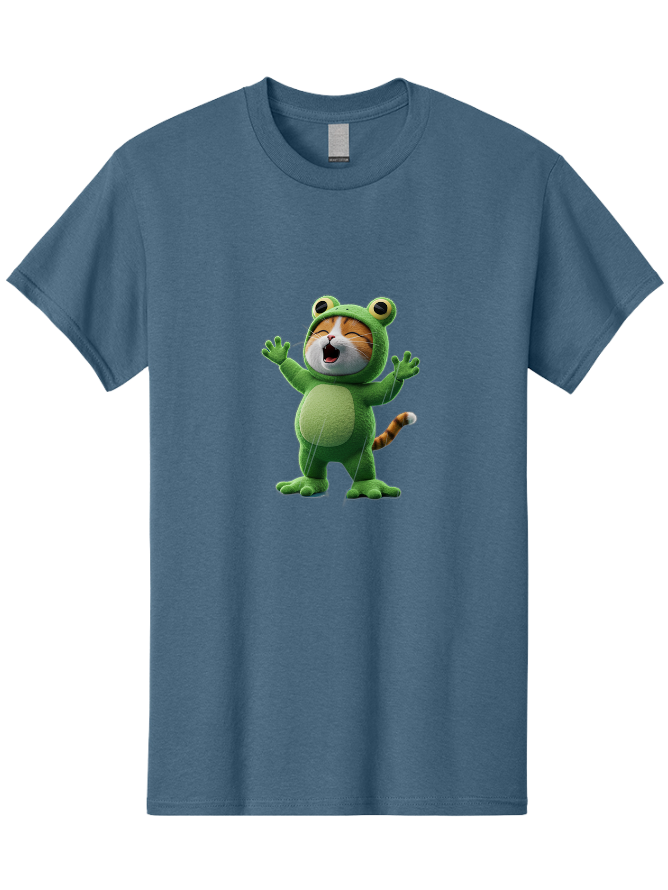 Cat-In-Frog-Costume-4 Men'S Graphic Tee, 100% Cotton, Comfortable Casual Summer Wear, Machine Washable, Vintage Camera, Old Camera, Antique Camera, Black Camera, Classic Photography, Photography Equipment, Nostalgic Device, Film Camera, Bak201 11