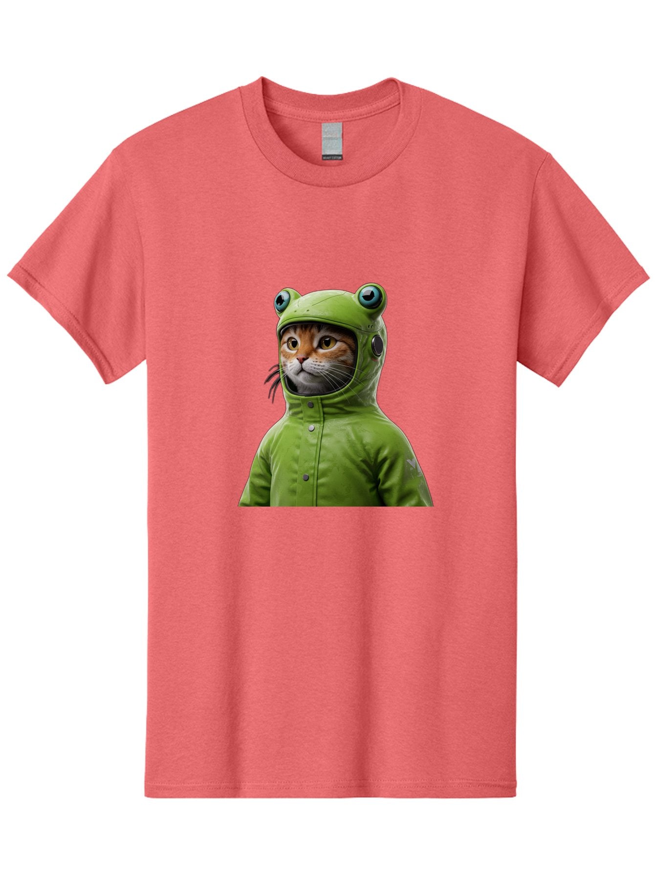 Cat-In-Frog-Costume-5 Men'S Graphic Tee, 100% Cotton, Comfortable Casual Summer Wear, Machine Washable, Vintage Camera, Old Camera, Antique Camera, Black Camera, Classic Photography, Photography Equipment, Nostalgic Device, Film Camera, Bak202 6