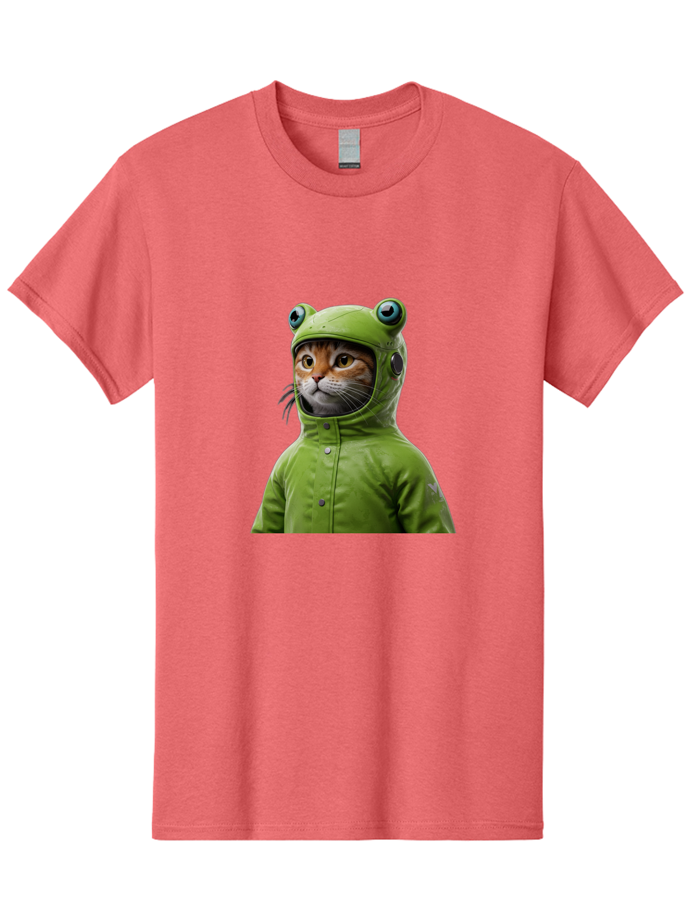 Cat-In-Frog-Costume-5 Men'S Graphic Tee, 100% Cotton, Comfortable Casual Summer Wear, Machine Washable, Vintage Camera, Old Camera, Antique Camera, Black Camera, Classic Photography, Photography Equipment, Nostalgic Device, Film Camera, Bak202 7
