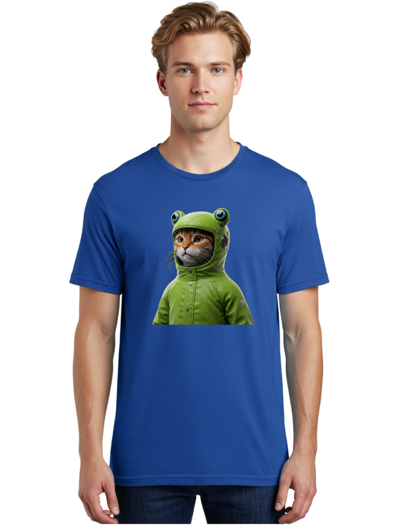 Cat-In-Frog-Costume-5 Men'S Graphic Tee, 100% Cotton, Comfortable Casual Summer Wear, Machine Washable, Vintage Camera, Old Camera, Antique Camera, Black Camera, Classic Photography, Photography Equipment, Nostalgic Device, Film Camera, Bak202 19