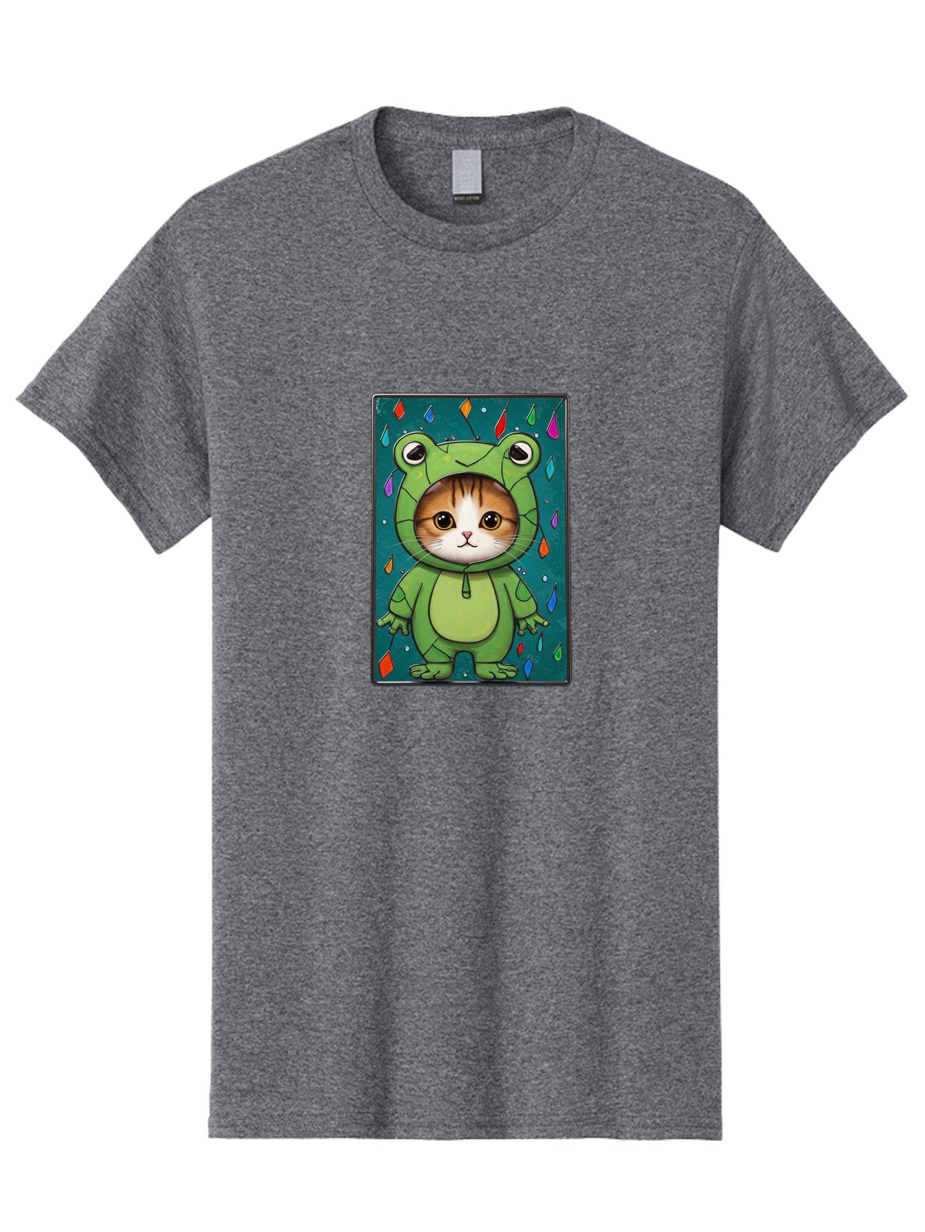 Cat-In-Frog-Costume-6 Men'S Graphic Tee, 100% Cotton, Comfortable Casual Summer Wear, Machine Washable, Vintage Camera, Old Camera, Antique Camera, Black Camera, Classic Photography, Photography Equipment, Nostalgic Device, Film Camera, Bak203