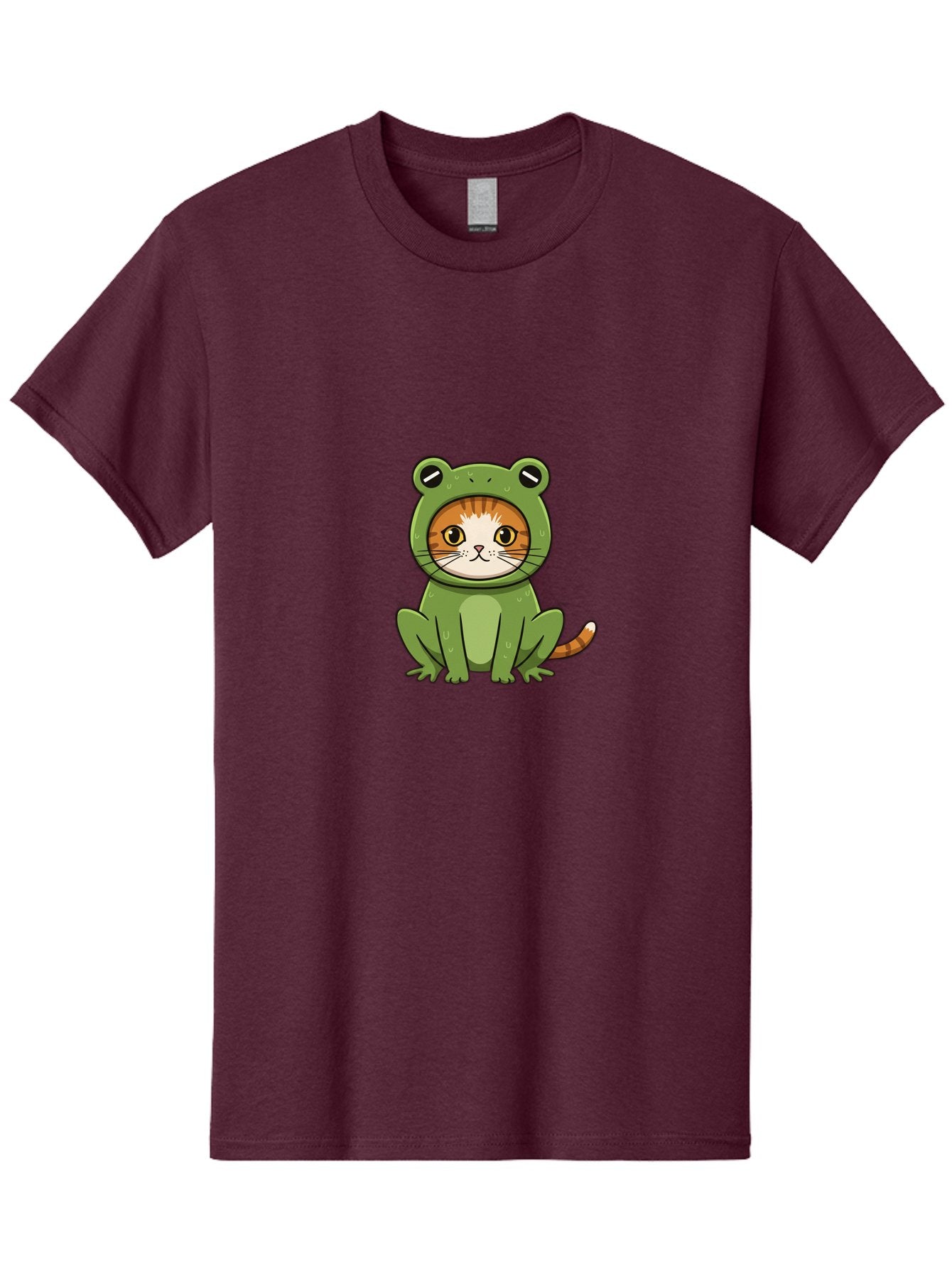 Cat-In-Frog-Costume-7 Men'S Graphic Tee, 100% Cotton, Comfortable Casual Summer Wear, Machine Washable, Vintage Camera, Old Camera, Antique Camera, Black Camera, Classic Photography, Photography Equipment, Nostalgic Device, Film Camera, Bak204 3