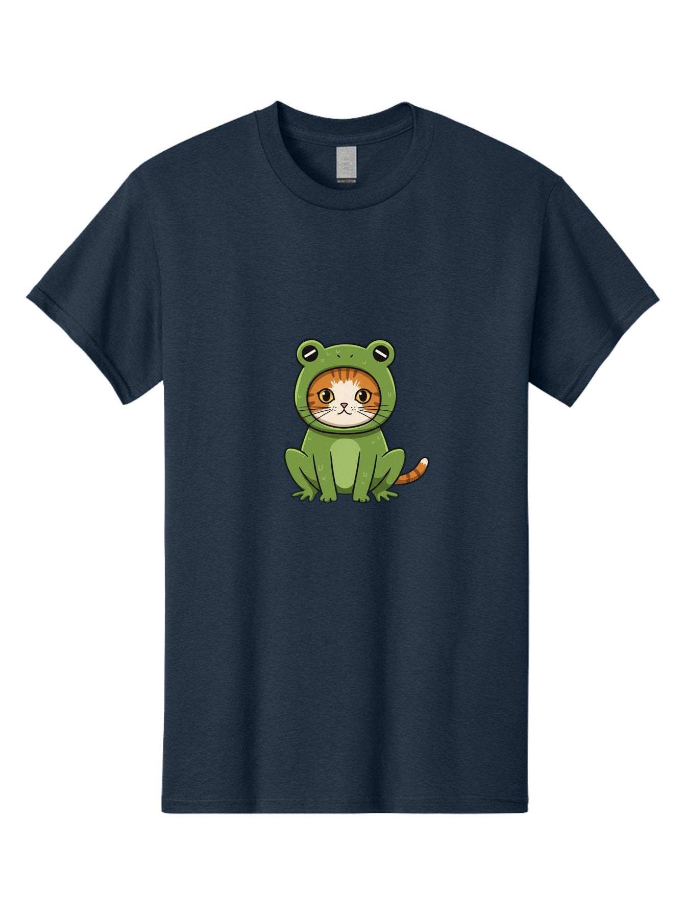 Cat-In-Frog-Costume-7 Men'S Graphic Tee, 100% Cotton, Comfortable Casual Summer Wear, Machine Washable, Vintage Camera, Old Camera, Antique Camera, Black Camera, Classic Photography, Photography Equipment, Nostalgic Device, Film Camera, Bak204 4