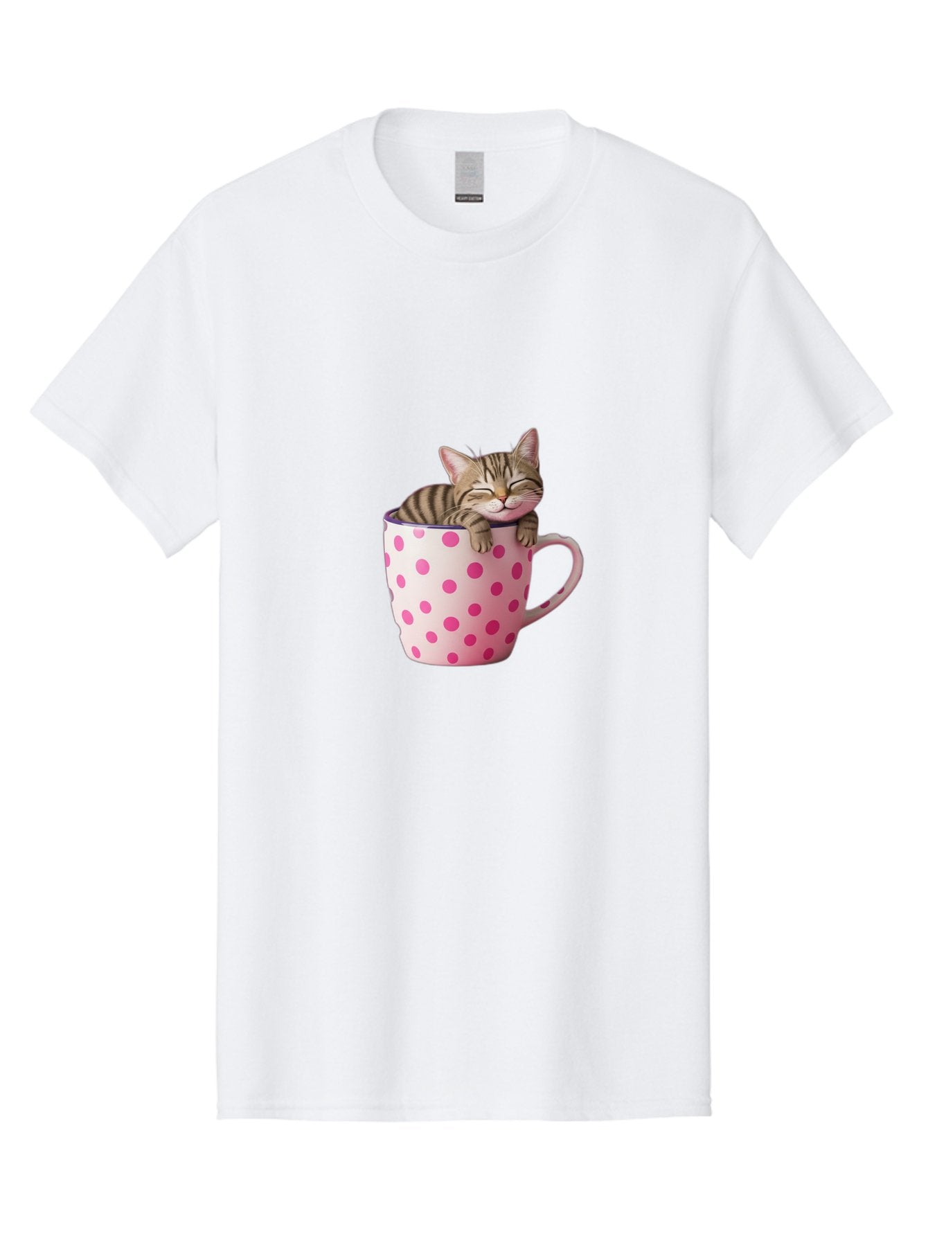 Cat-In-Polka-Dot-Mug Men'S Graphic Tee, 100% Cotton, Comfortable Casual Summer Wear, Machine Washable, Vintage Camera, Old Camera, Antique Camera, Black Camera, Classic Photography, Photography Equipment, Nostalgic Device, Film Camera, Bak206 4