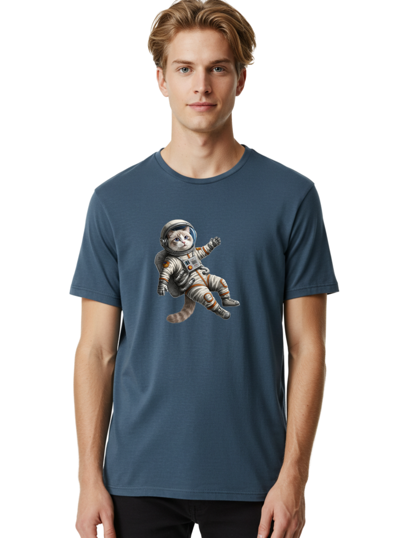 Cat-In-Space-Suit Men'S Graphic Tee, 100% Cotton, Comfortable Casual Summer Wear, Machine Washable, Vintage Camera, Old Camera, Antique Camera, Black Camera, Classic Photography, Photography Equipment, Nostalgic Device, Film Camera, Camera Art Bak207 17