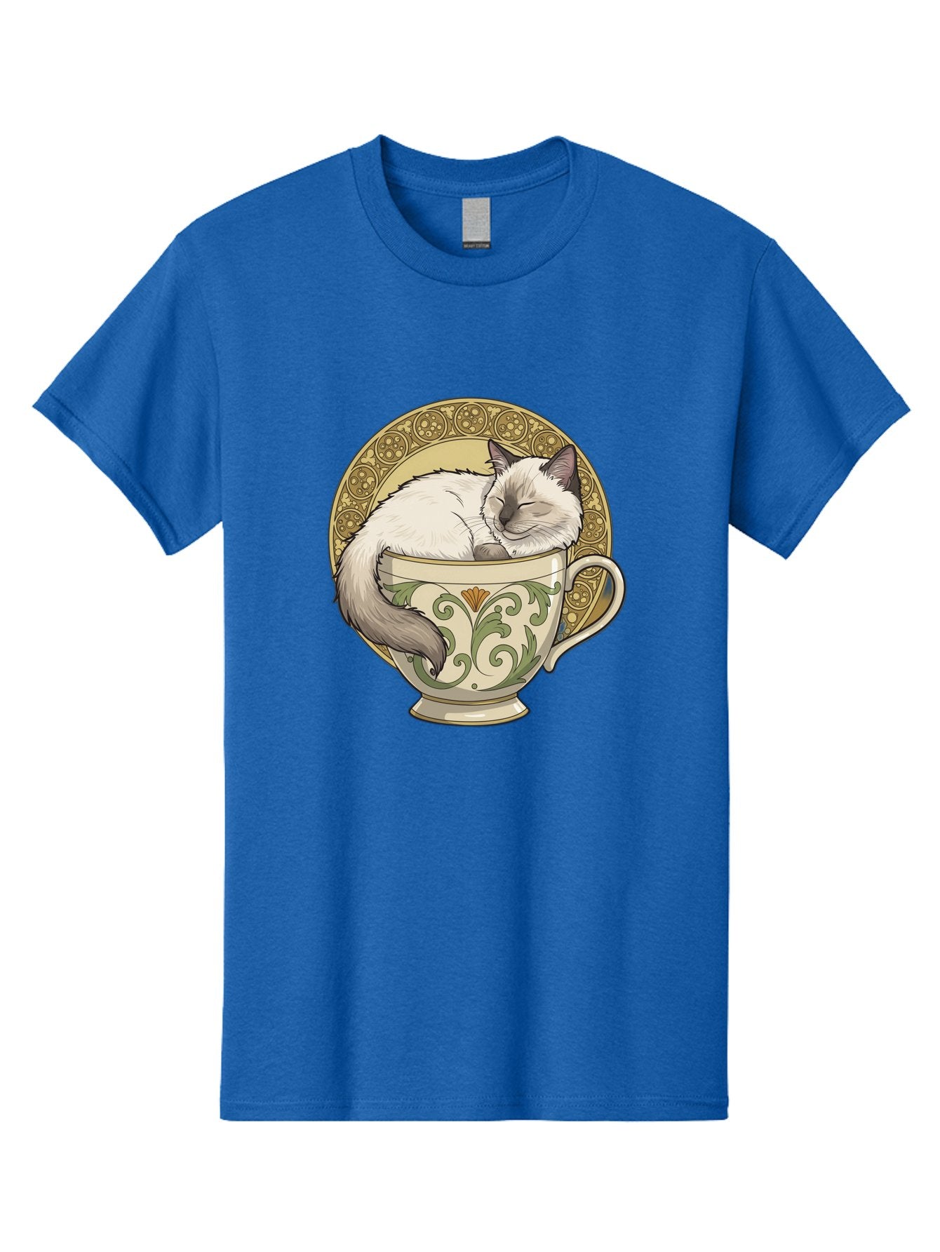 Cat-In-Tea-Cup-1 Men'S Graphic Tee, 100% Cotton, Comfortable Casual Summer Wear, Machine Washable, Vintage Camera, Old Camera, Antique Camera, Black Camera, Classic Photography, Photography Equipment, Nostalgic Device, Film Camera, Camera Art Bak209 8