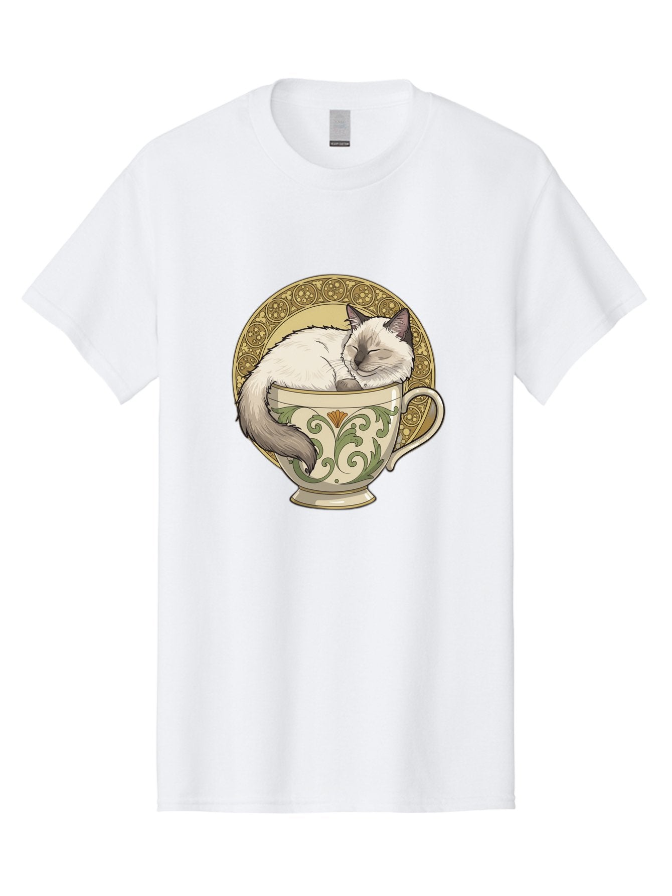Cat-In-Tea-Cup-1 Men'S Graphic Tee, 100% Cotton, Comfortable Casual Summer Wear, Machine Washable, Vintage Camera, Old Camera, Antique Camera, Black Camera, Classic Photography, Photography Equipment, Nostalgic Device, Film Camera, Camera Art Bak209 14