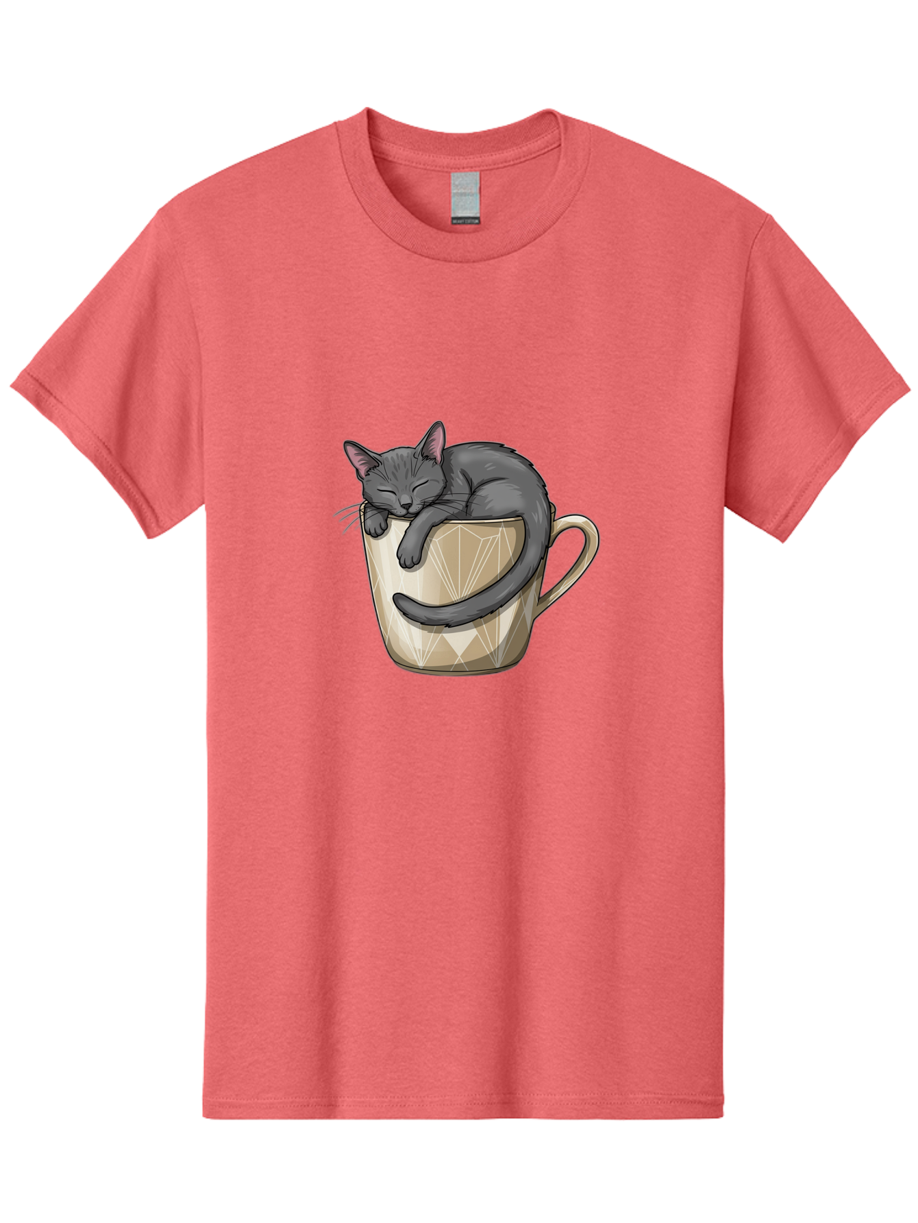 Cat-In-Tea-Cup Men'S Graphic Tee, 100% Cotton, Comfortable Casual Summer Wear, Machine Washable, Vintage Camera, Old Camera, Antique Camera, Black Camera, Classic Photography, Photography Equipment, Nostalgic Device, Film Camera, Camera Art Bak211 4
