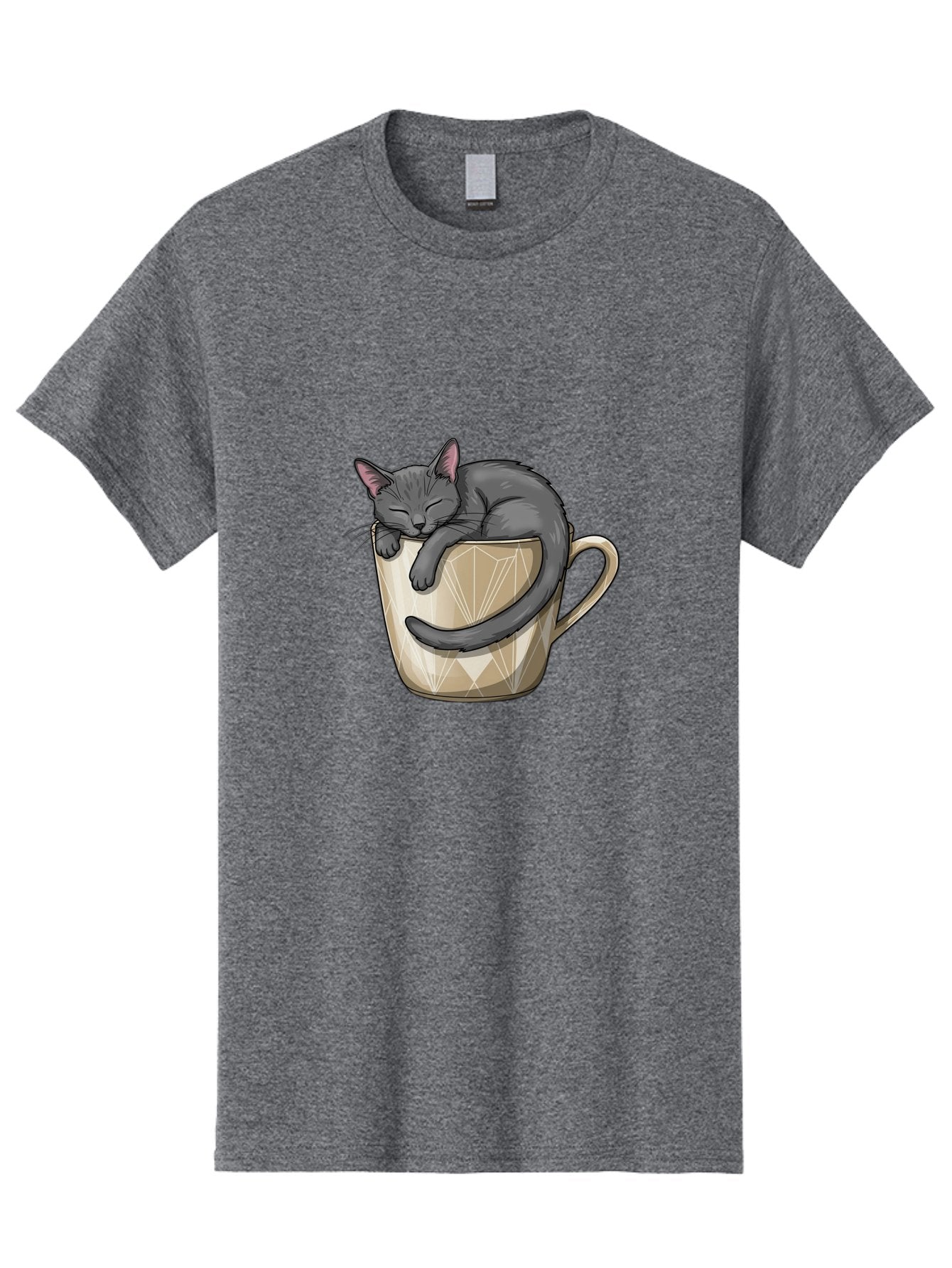 Cat-In-Tea-Cup Men'S Graphic Tee, 100% Cotton, Comfortable Casual Summer Wear, Machine Washable, Vintage Camera, Old Camera, Antique Camera, Black Camera, Classic Photography, Photography Equipment, Nostalgic Device, Film Camera, Camera Art Bak211 4