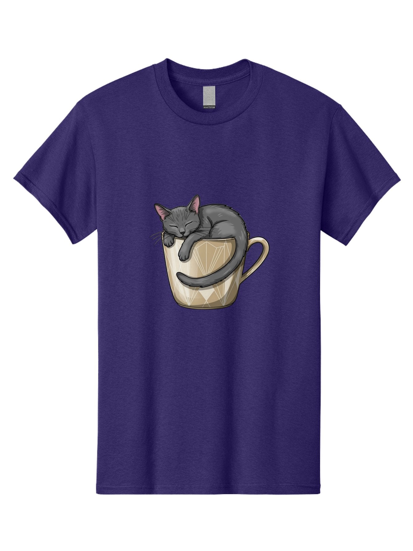 Cat-In-Tea-Cup Men'S Graphic Tee, 100% Cotton, Comfortable Casual Summer Wear, Machine Washable, Vintage Camera, Old Camera, Antique Camera, Black Camera, Classic Photography, Photography Equipment, Nostalgic Device, Film Camera, Camera Art Bak211 5