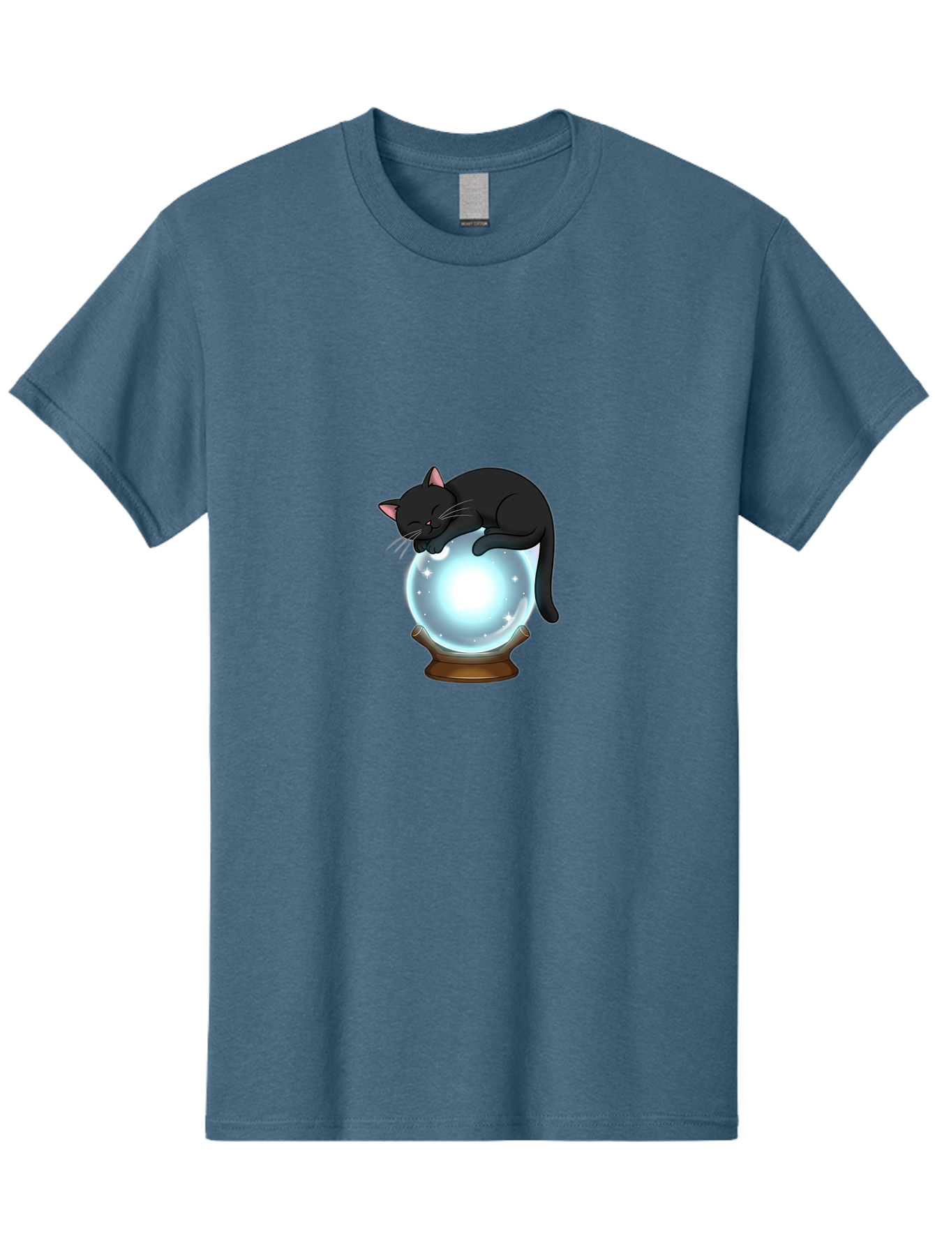 Cat-On-Crystal-Ball Men'S Graphic Tee, 100% Cotton, Comfortable Casual Summer Wear, Machine Washable, Vintage Camera, Old Camera, Antique Camera, Black Camera, Classic Photography, Photography Equipment, Nostalgic Device, Film Camera, Bak214